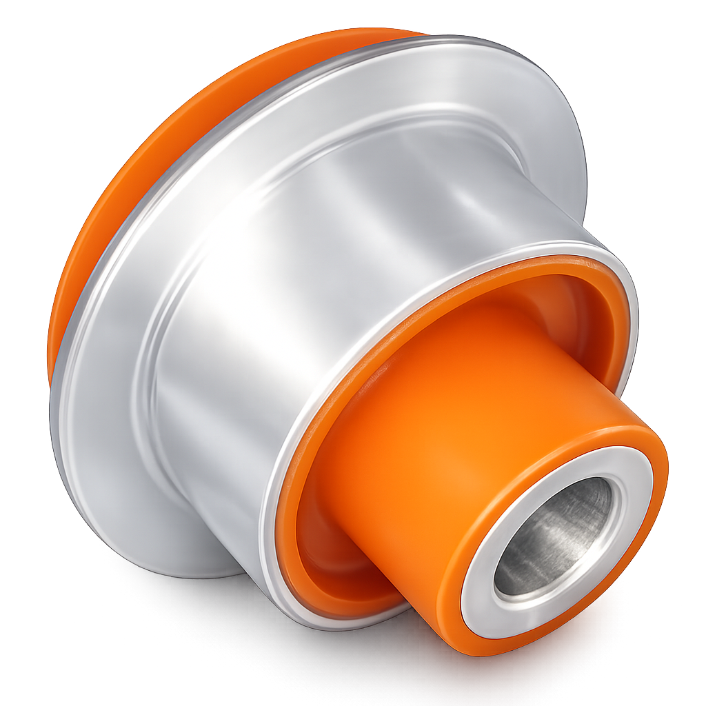 Сайлентблок с наружной обоймой с фланцем оптом от PolyPro