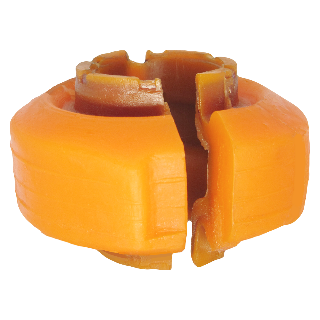 Поліуретанова втулка переднього стабілізатора Audi 100 1990-1994 (З МЕТАЛЕВИМ АРМУВАННЯМ) 2,5D оптом від PolyPro