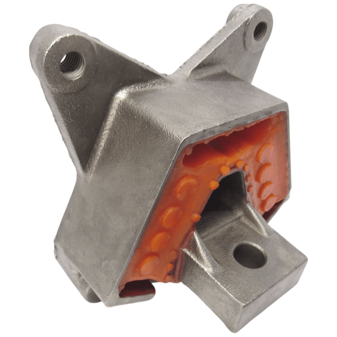 Polyurethane right and left engine mount front Iveco EuroCargo 2002-2008 RECONSTRUCTION OF YOUR: 4837865, 4851356 wholesale from PolyPro.