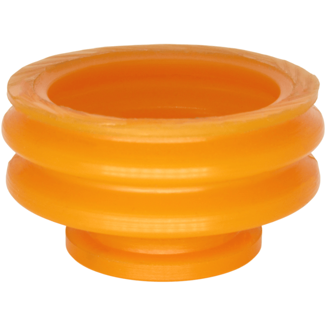 Polyurethane ball bearing boot for spring ring d12*D30, L24 two-stage: 12x30x24 мм wholesale from PolyPro.