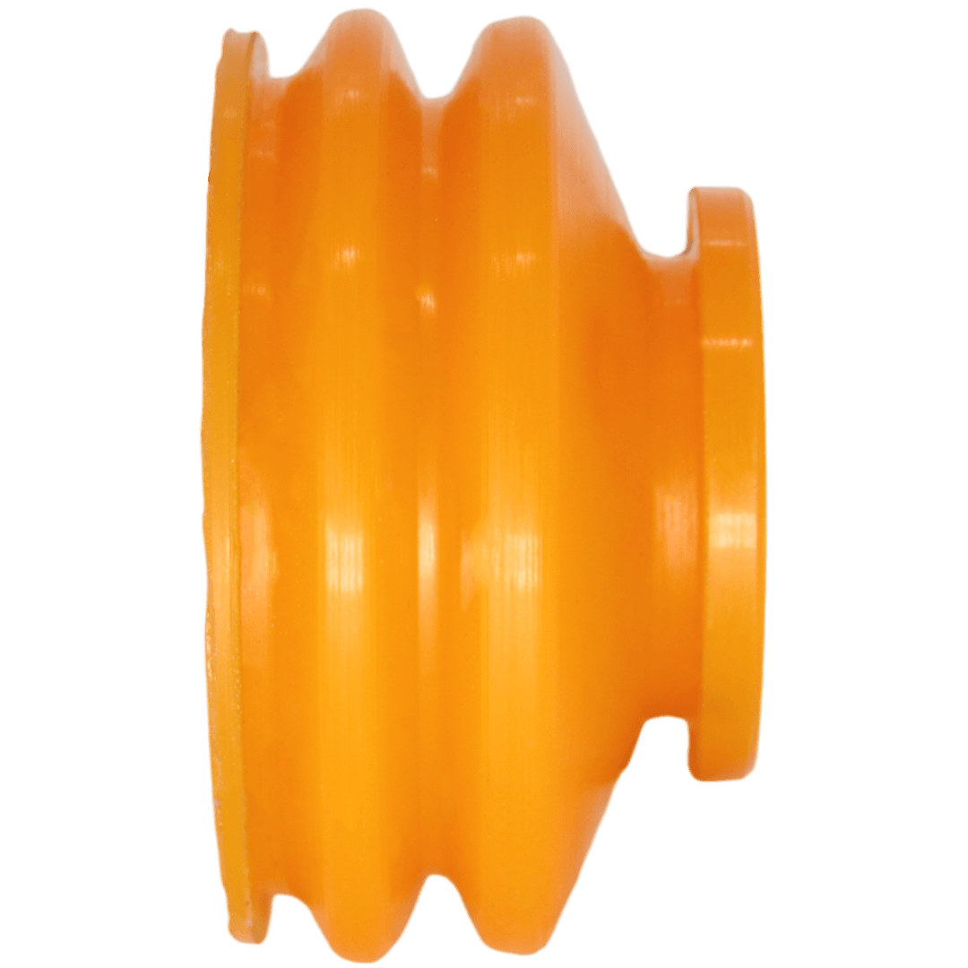 Polyurethane ball bearing boot for spring ring d12*D30, L24 two-stage: 12x30x24 мм wholesale from PolyPro.