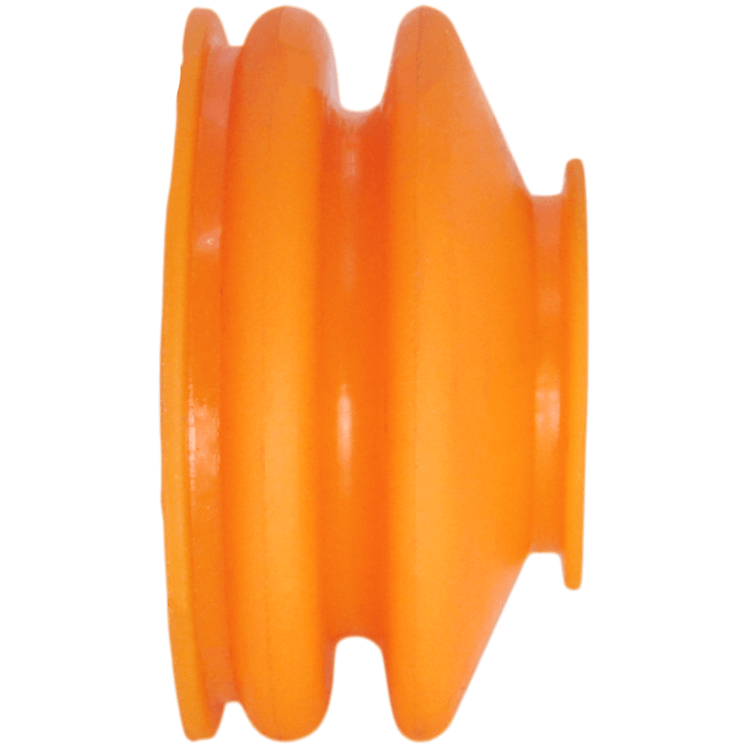 Поліуретановий пильник шарової опори під пружинне кільце d21*D37, L22 двохступеневий