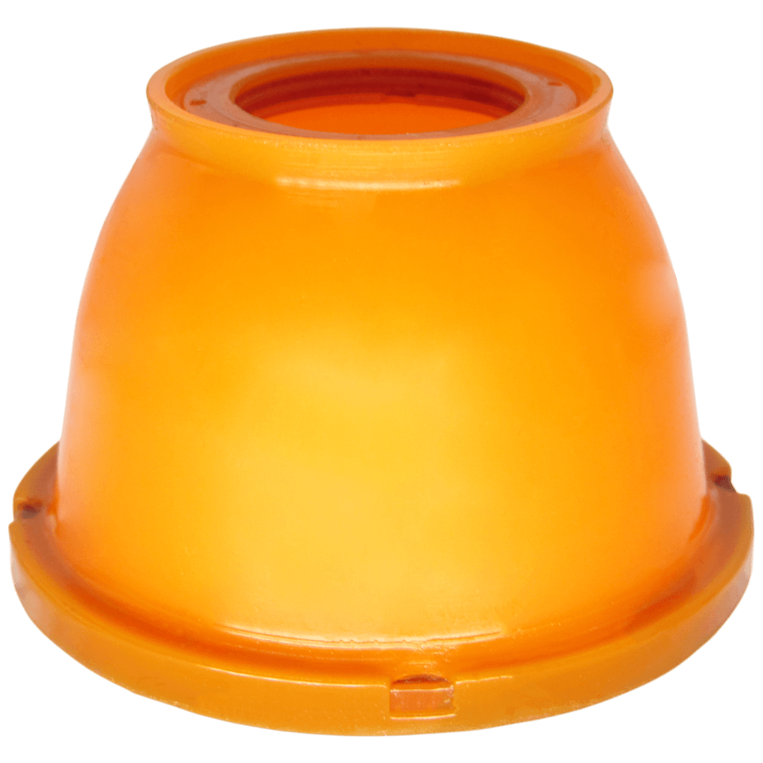 Polyurethane ball bearing boot for press fit d21*D47.5, L37 single-stage: 21x47.5x37 мм wholesale from PolyPro.