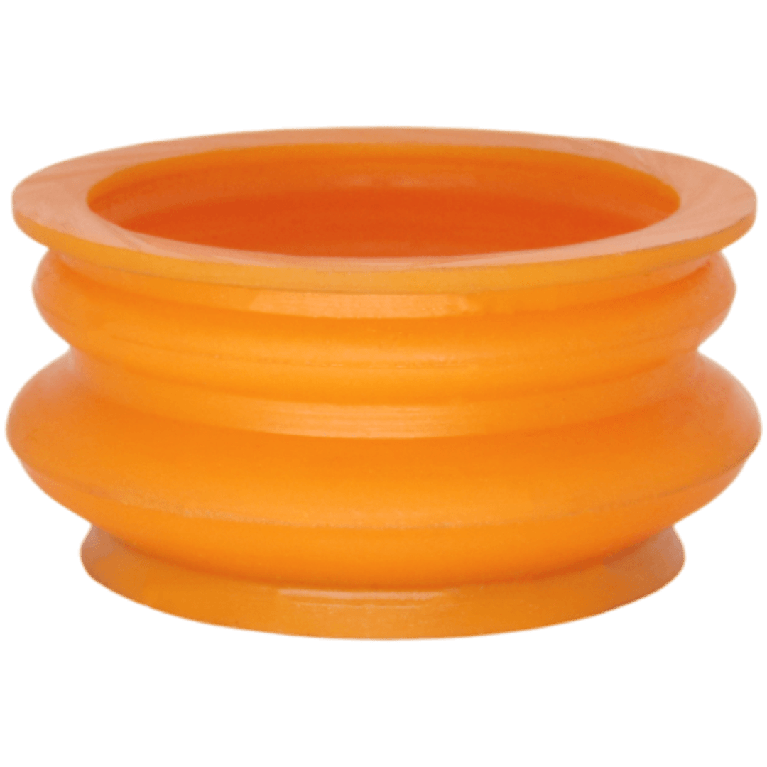 Поліуретановий пильник шарової опори під пружинне кільце d19*D32, L20 двохступеневий