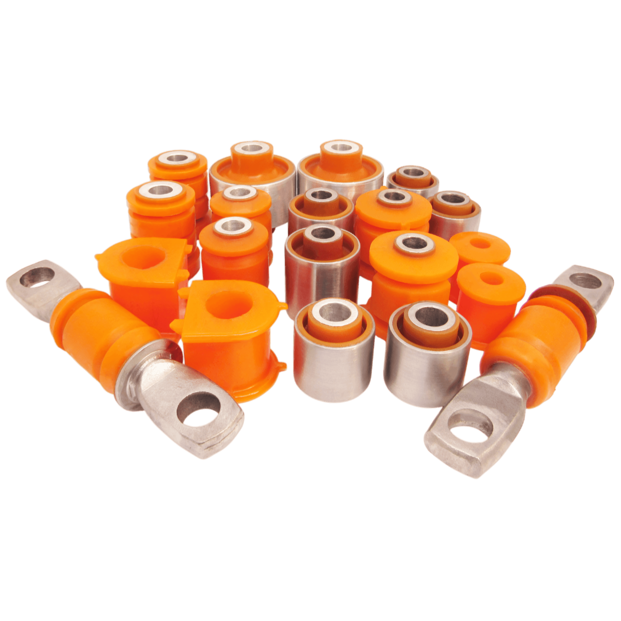 Polyurethane front and rear suspension kit Lexus Rx 2003-2009: 4806848020, 4806948020, 4881548040, 4881848020, 4873048120, 4873048110, 4871048050, 4878048040, 4230448030, 4230548030 wholesale from PolyPro.