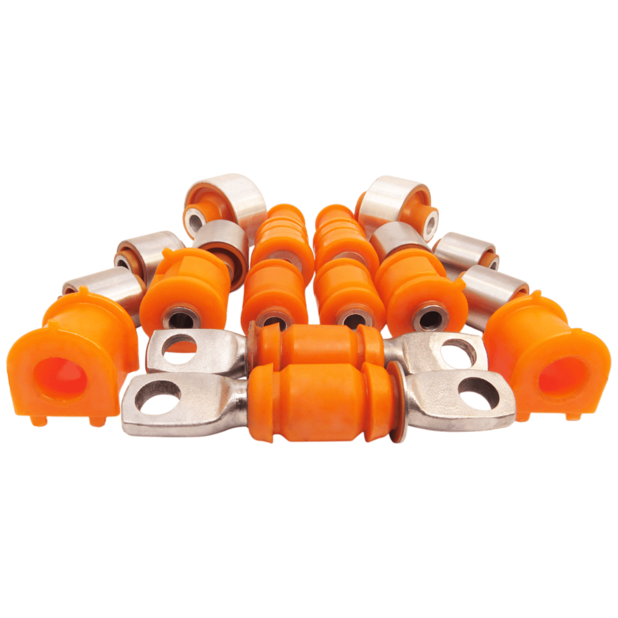 Polyurethane front and rear suspension kit Lexus Rx 2003-2009: 4806848020, 4806948020, 4881548040, 4881848020, 4873048120, 4873048110, 4871048050, 4878048040, 4230448030, 4230548030 wholesale from PolyPro.