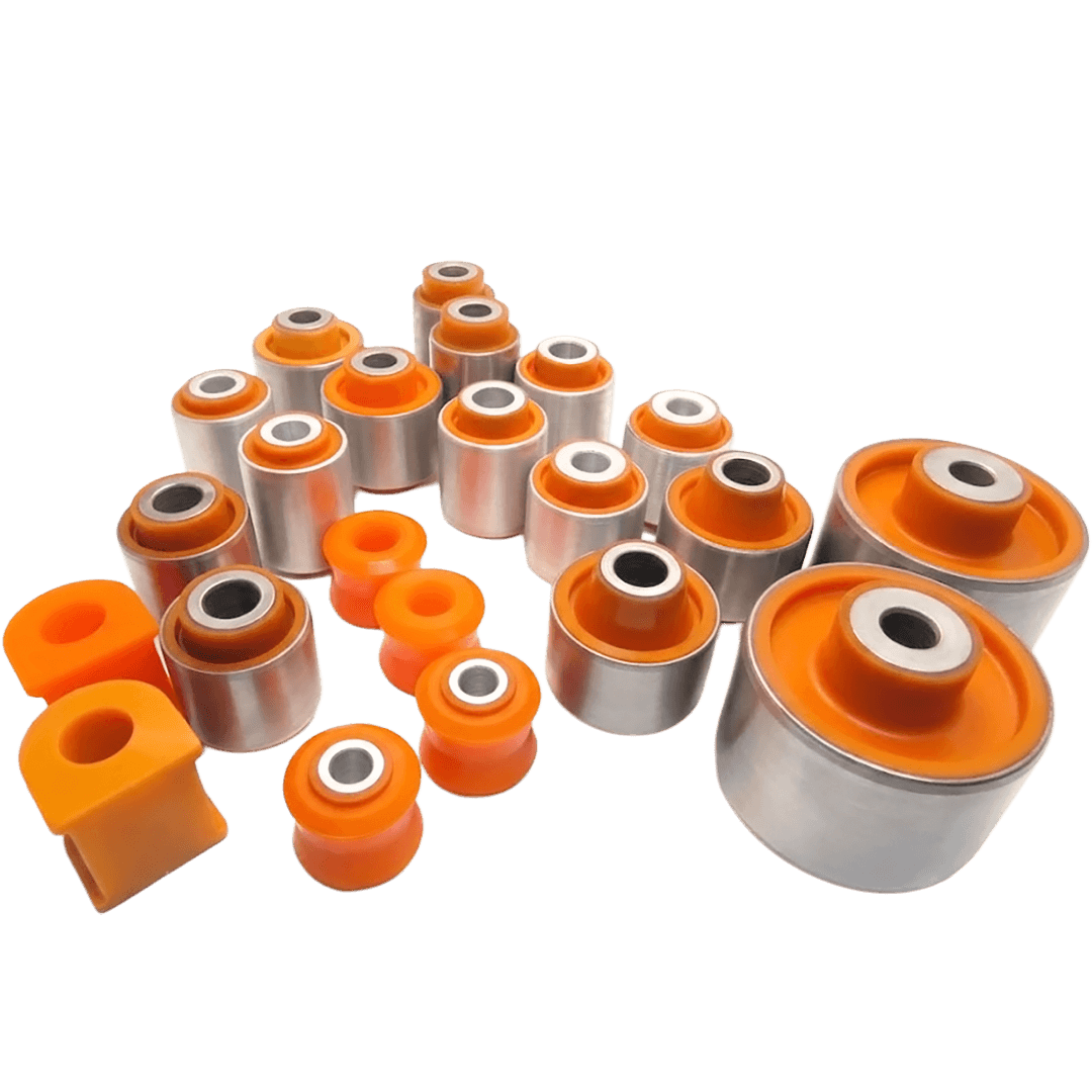 Polyurethane rear suspension kit Opel Vectra 2002-2008: 444161, 444275, 423319, 4 23 320, 423032, 4 23 034, 423035, 13230274 wholesale from PolyPro.