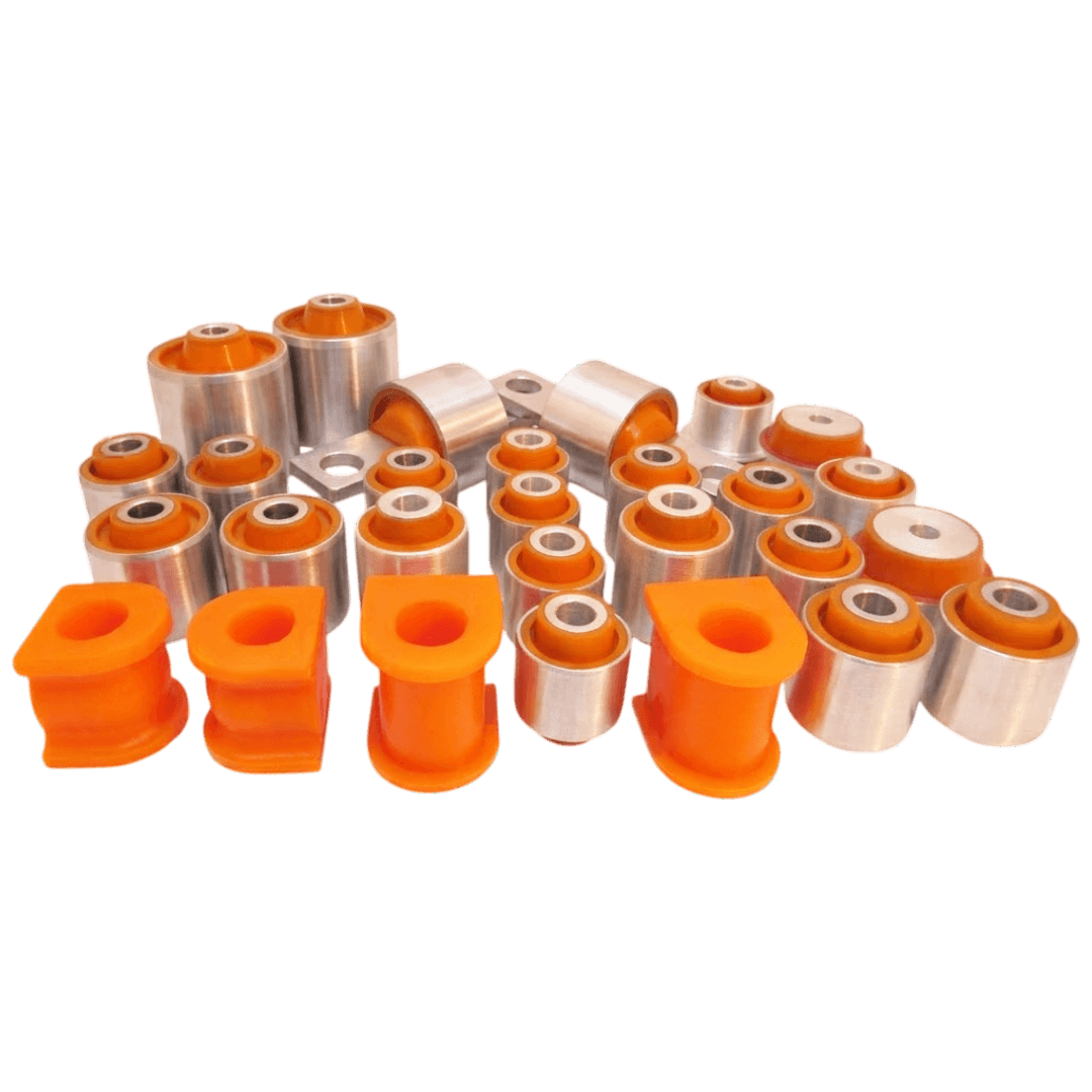 Polyurethane front and rear suspension kit Mazda 6 2002-2008: GJ6A-34-200B, GJ6A34200B, GJ6A-34-250B, GJ6A34250B, GJ6A-34-J00C, GJ6A34J00C, GJ6A-34-J50C, GJ6A34J50C, GJ6A-34-460B, GJ6A34460B, GJ6A-34-470A, GJ6A34470A, GJ6A-34-710A, GJ6A34710A, GJ6A-34-156, GJ6A34156, GJ6A-28-450, GJ6A28450, GJ6A-28-C10A, GJ6A28C10A, GJ6A-28-500D, GJ6A28500D, GJ6A-28-200J, GJ6A28200J, GJ6A-28-250J, GJ6A28250J, GJ6A-28-300B, GJ6A28300B, GJ6A-28-350B, GJ6A28350B, GJ6A-28-156, GJ6A28156 wholesale from PolyPro.