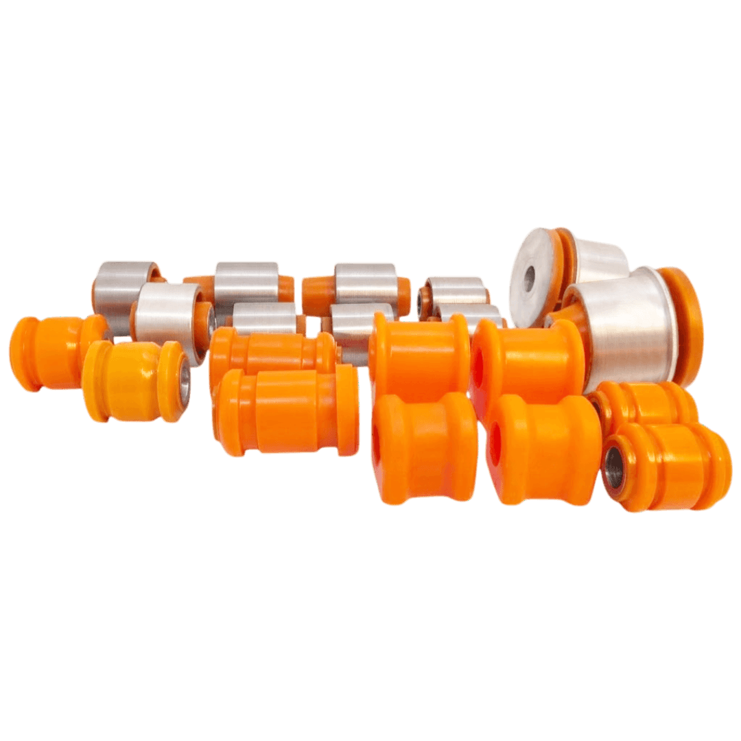 Polyurethane front and rear suspension kit Toyota Avensis 2003-2009: 4806805070, 4806905070, 4881505110, 4881805070, 4877021011, 4872005030, 4872505080, 4873005060, 4871005071, 4872505071, 4806005012, 4807005012, 4872505091, 4872505141 wholesale from PolyPro.