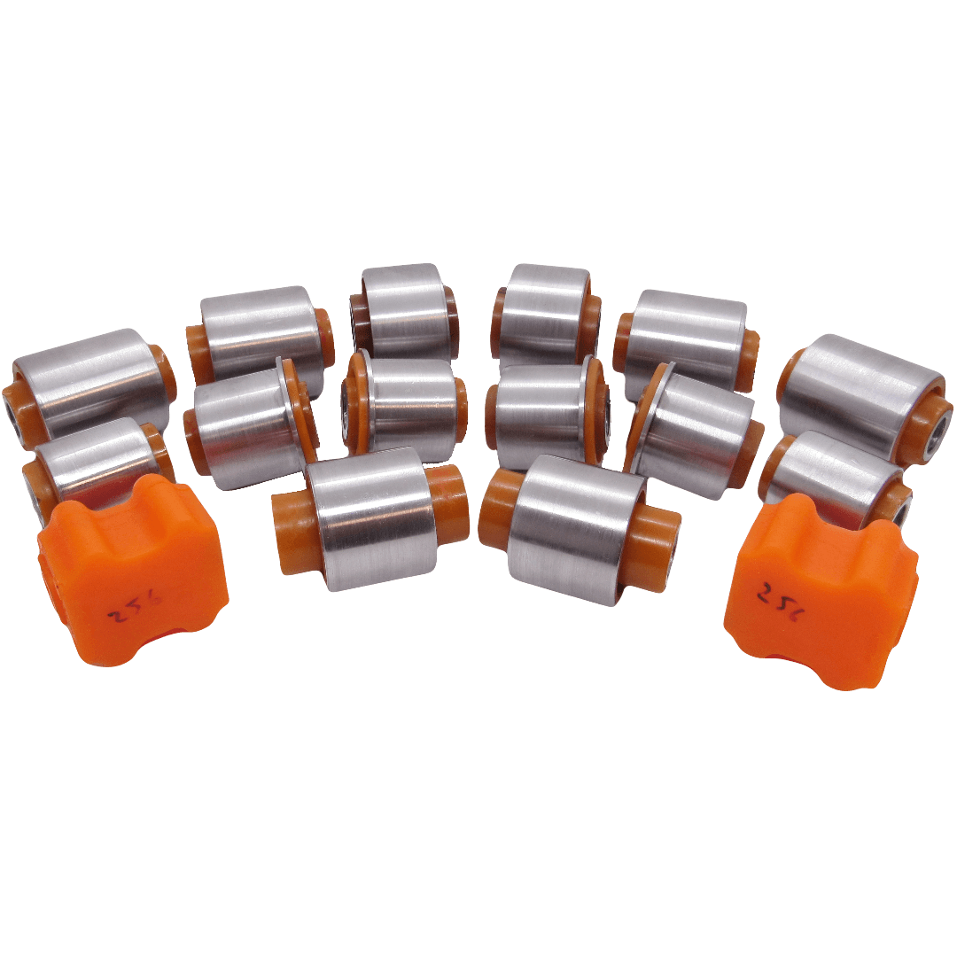 Polyurethane rear suspension kit Hyundai Santa Fe 2012-2018: 553423K000, 26845AP, 26844AP, CVKH-78, CB-H072, HYAB-SANC1, BSA-HU005, 516171, SCR-4068, DCC010155, T4803090 OEM, 12-06-2278, 55110-3K000, 55342 2P000, 55342 2J000, 55120 3K000, 55342-3K000, 55238 3J000, 551103K000, 553422P000, 553422J000, 551203K000, 553423K000, 552383J000, 552182B000, HYABSANC2, 552582P000, 551182B100, HYABSANC3, 551002B100, 551182J000, HYSB-I30R, 55513-1H100, HYSBI30R, 555131H100, TAB-163, TAB-211, TAB211, 55257-2P000, 55216-2S000, 48702-35070, 48720-35051, CVT-60, T25ZJ95E1, CVKK-87, TY-0637, RU-080, 1-06-297, TY-0640, BH21188, 1-06-297, TAB163, 552572P000, 552162S000, 4870235070, 4872035051, 48720-35030, 48720-35040, 48720-35050, 4872035030, 4872035040, 4872035050, 551182B000, 55118 2B000, 516173, DCC010249, CVKH-170, 77-01156-SX, HYAB-SANC4, 1201-SANC4, 12-06-2277, 12-06-2277, 52710 3K050, 52720 3K050, 527103K050, 527203K050 wholesale from PolyPro.