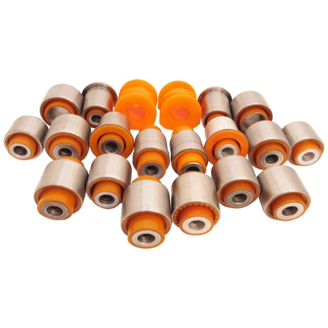 Polyurethane rear suspension kit Infiniti Fx 2003-2007: 55501-CG000, 55501CG000, 55502-CG000, 55502CG000, NAB-214, NAB214, NAB-194, NAB194, 55501-9N00A, 555019N00A, 55502-EG000, 55502EG000, 55502-1JA0A, 555021JA0A, 55500-CA000, 55500CA000, 55501-9Y000, 555019Y000, 55502-9Y000, 555029Y000, 55501-JN00A, 55501JN00A, 55045-AG000, 55045AG000, 5501-1CA0A, 55011CA0A, 55502-1AA0A, 555021AA0A, 55501-CA000, 55501CA000, 55501-CA00A, 55501CA00A, 55502-CA000, 55502CA000, 55502-CA00A, 55502CA00A, 55501-1AA0A, 555011AA0A, 55501-1JA0A, 555011JA0A, 55502-JN00A, 55502JN00A, 55501-1BA0A, 555011BA0A, 55501-1CA0A, 555011CA0A, 55501-9Y00A, 555019Y00A, 55501-EG000, 55501EG000, 55501-EG00A, 55501EG00A, 55501-JK000, 55501JK000, 55501-JK01A, 55501JK01A, 55501-JK02A, 55501JK02A, 55501-JN20A, 55501JN20A, 55502-1BA0A, 555021BA0A, 55502-1CA0A, 555021CA0A, 55502-9N00A, 555029N00A, 55502-9Y00A, 555029Y00A, 55502-EG00A, 55502EG00A, 55502-JK000, 55502JK000, 55502-JK01A, 55502JK01A, 55502-JK02A, 55502JK02A, 55502-JN20A, 55502JN20A, 55045-JA000, 55045JA000, 551B0-CG000, 551B0CG000, NAB-220, NAB220, 551A0-CG010, 551A0CG010, 551A1-CG010, 551A1CG010, Nab-215, Nab215, 551A0-CG000, 551A0CG000, 551A1-CG000, 551A1CG000, Q005-0156, Q0050156, 516237, NS-0653, NS0653, C9490, ZTT-NS-045A, ZTTNS045A, BH22132, N-0653, N0653, 551A1-CM80A, 551A1CM80A, 551A0-CM80A, 551A0CM80A, 55110-CG000, 55110CG000, NAB-216, NAB216, 516234, BH22133, C9763, RU-417, RU417, NS-0654, NS0654, 55149-WL000, 55149WL000, 55110-WL000, 55110WL000, 54613-CG024, 54613CG024, NSB-FX35R, NSBFX35R, NSFX35R, 56210-CG025, 56210CG025, MAB-080, MAB080, MN101087, 56210-CL025, 56210CL025, 43018-CG000, 43018CG000, 43019-CG000, 43019CG000, NAB-198, NAB198, 55 15 2CA 000, 55152CA000, NAB-199, NAB199, 52622-SNA-A01, 52622SNAA01, 55 14 8CA 000, 55148CA000, GS1D-28-700F, GS1D28700F, 55148-3JA0A, 551483JA0A, NAB-200, NAB200, 55157-1JB0A, 551571JB0A, 55157-3JA0A, 551573JA0A, 56219-3TS0A, 562193TS0A, 55 15 7CA 000, 55157CA000 wholesale from PolyPro.