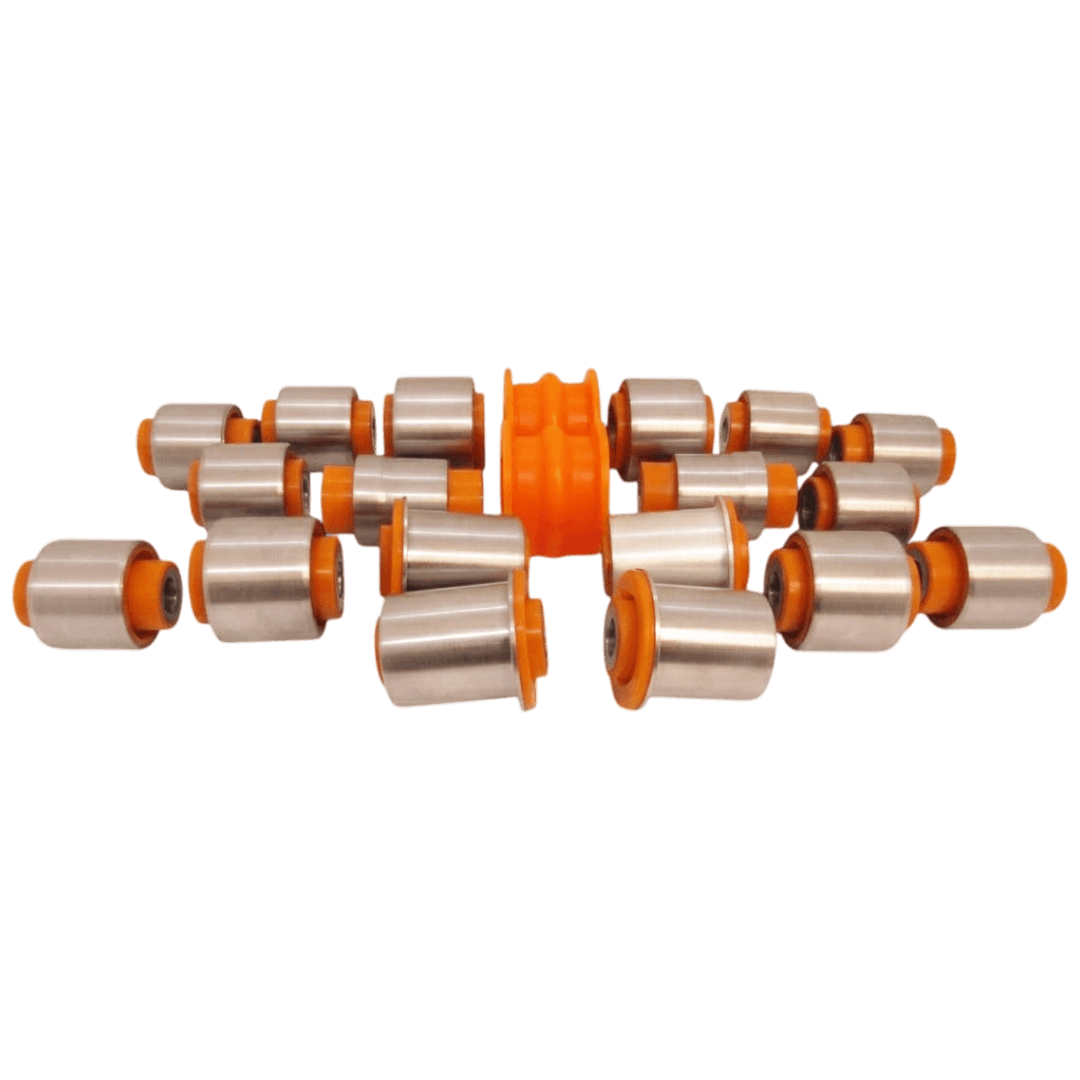 Polyurethane rear suspension kit Infiniti Fx 2003-2007: 55501-CG000, 55501CG000, 55502-CG000, 55502CG000, NAB-214, NAB214, NAB-194, NAB194, 55501-9N00A, 555019N00A, 55502-EG000, 55502EG000, 55502-1JA0A, 555021JA0A, 55500-CA000, 55500CA000, 55501-9Y000, 555019Y000, 55502-9Y000, 555029Y000, 55501-JN00A, 55501JN00A, 55045-AG000, 55045AG000, 5501-1CA0A, 55011CA0A, 55502-1AA0A, 555021AA0A, 55501-CA000, 55501CA000, 55501-CA00A, 55501CA00A, 55502-CA000, 55502CA000, 55502-CA00A, 55502CA00A, 55501-1AA0A, 555011AA0A, 55501-1JA0A, 555011JA0A, 55502-JN00A, 55502JN00A, 55501-1BA0A, 555011BA0A, 55501-1CA0A, 555011CA0A, 55501-9Y00A, 555019Y00A, 55501-EG000, 55501EG000, 55501-EG00A, 55501EG00A, 55501-JK000, 55501JK000, 55501-JK01A, 55501JK01A, 55501-JK02A, 55501JK02A, 55501-JN20A, 55501JN20A, 55502-1BA0A, 555021BA0A, 55502-1CA0A, 555021CA0A, 55502-9N00A, 555029N00A, 55502-9Y00A, 555029Y00A, 55502-EG00A, 55502EG00A, 55502-JK000, 55502JK000, 55502-JK01A, 55502JK01A, 55502-JK02A, 55502JK02A, 55502-JN20A, 55502JN20A, 55045-JA000, 55045JA000, 551B0-CG000, 551B0CG000, NAB-220, NAB220, 551A0-CG010, 551A0CG010, 551A1-CG010, 551A1CG010, Nab-215, Nab215, 551A0-CG000, 551A0CG000, 551A1-CG000, 551A1CG000, Q005-0156, Q0050156, 516237, NS-0653, NS0653, C9490, ZTT-NS-045A, ZTTNS045A, BH22132, N-0653, N0653, 551A1-CM80A, 551A1CM80A, 551A0-CM80A, 551A0CM80A, 55110-CG000, 55110CG000, NAB-216, NAB216, 516234, BH22133, C9763, RU-417, RU417, NS-0654, NS0654, 55149-WL000, 55149WL000, 55110-WL000, 55110WL000, 54613-CG024, 54613CG024, NSB-FX35R, NSBFX35R, NSFX35R, 56210-CG025, 56210CG025, MAB-080, MAB080, MN101087, 56210-CL025, 56210CL025, 43018-CG000, 43018CG000, 43019-CG000, 43019CG000, NAB-198, NAB198, 55 15 2CA 000, 55152CA000, NAB-199, NAB199, 52622-SNA-A01, 52622SNAA01, 55 14 8CA 000, 55148CA000, GS1D-28-700F, GS1D28700F, 55148-3JA0A, 551483JA0A, NAB-200, NAB200, 55157-1JB0A, 551571JB0A, 55157-3JA0A, 551573JA0A, 56219-3TS0A, 562193TS0A, 55 15 7CA 000, 55157CA000 wholesale from PolyPro.
