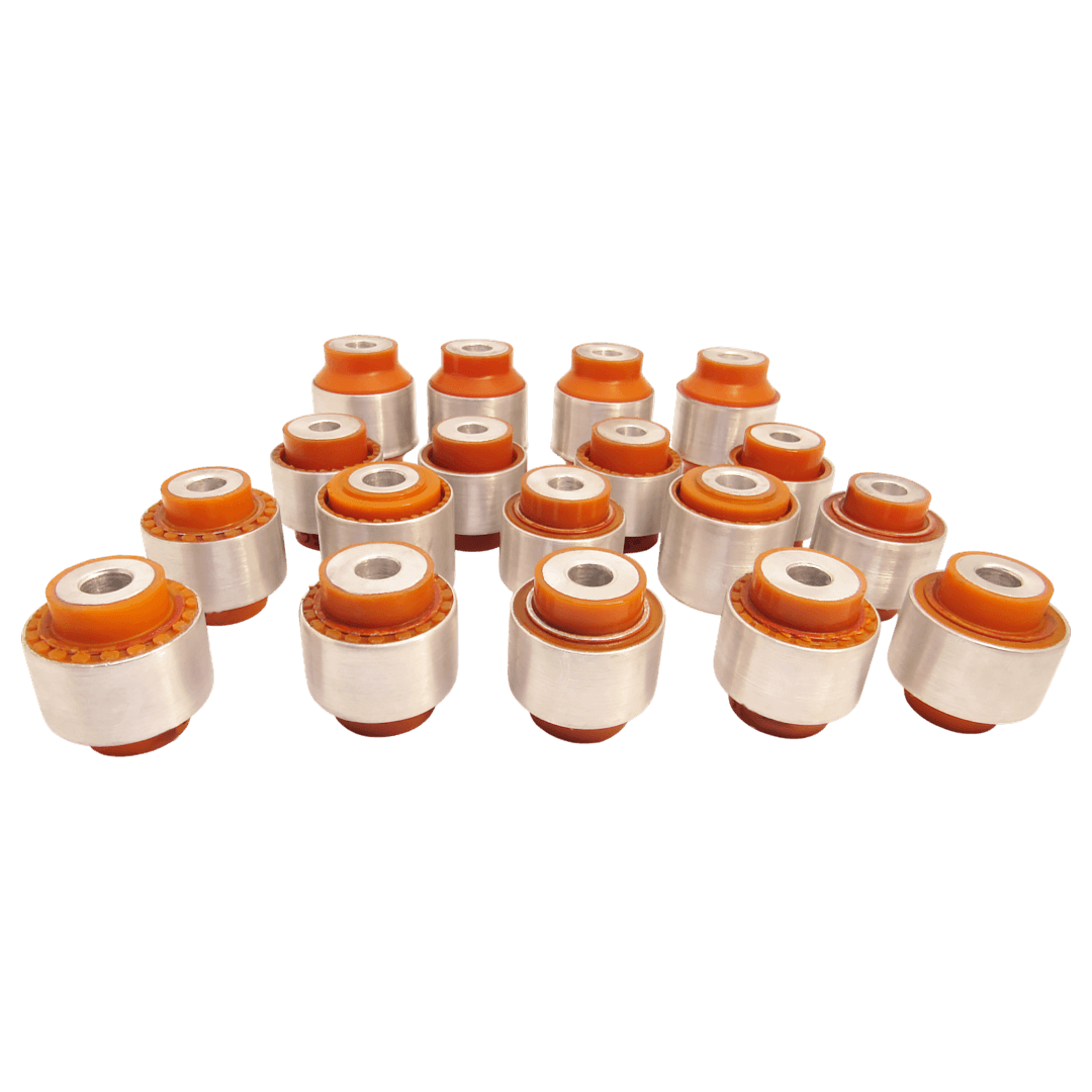 Polyurethane rear suspension kit Tesla Model Y 2020-: 1188423-00-A, 118842300A, 1188427-00-B, 118842700B, 1188431-00-A, 118843100A, 1044441-00-F, 104444100F, 1188416-00-G, 118841600G, 1188411-00-F, 118841100F wholesale from PolyPro.