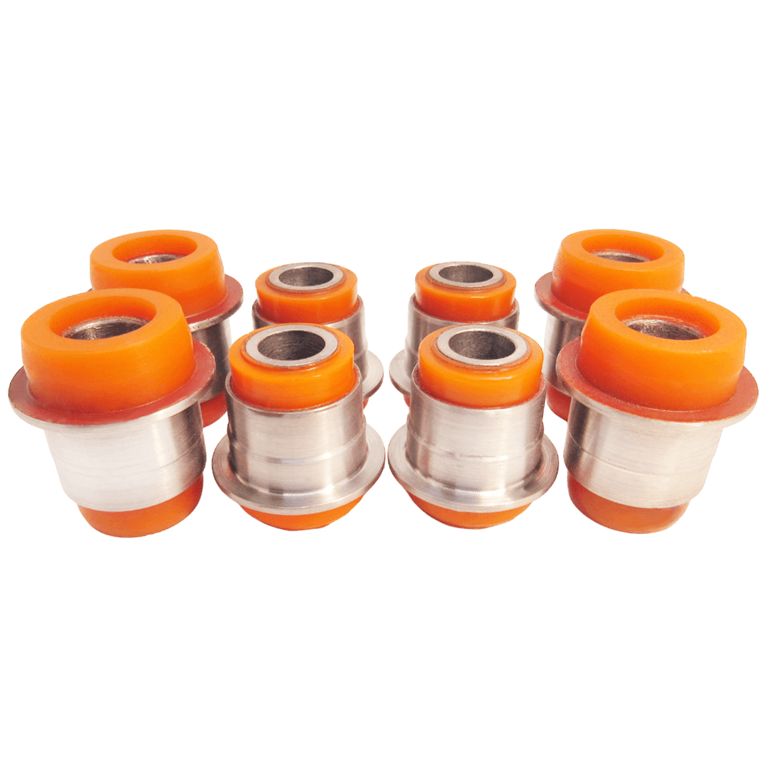 Polyurethane bushings front upper and lower control arms kit Ваз 2101-2107 1970-2004: 2101-2904020-01, 2101290402001, 2101-2904040, 21012904040, 2101-2904043, 21012904043, 21010-290402001, 21010290402001, 2101-2904021-01, 2101290402101, 2101-02904021-01, 21010290402101, 2101-2904183, 21012904183, 2101-2904180, 21012904180, 2101-2904100, 21012904100, 2101-2904101, 21012904101, 21010290410100, 21010290412100 wholesale from PolyPro.
