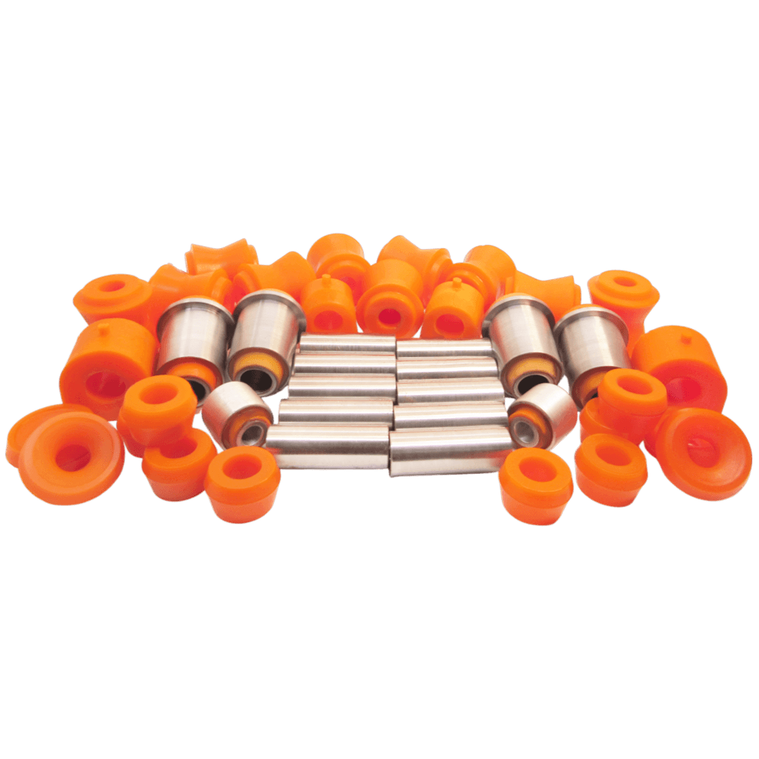 Polyurethane front and rear suspension kit Ваз Нива 1977- STANDARD: 2121-2906046, 21212906046, 2121-0290604000, 21210290604000, 2121-0290604010, 21210290604010, 2121-2904040, 21212904040, 2101-2904020-01, 2101290402001, 2101-2904040, 21012904040, 2101-2904043, 21012904043, 21010-290402001, 21010290402001, 2101-2904021-01, 2101290402101, 2101-02904021-01, 21010290402101, 2101-2905448, 21012905448, 2101-2905450, 21012905450, 2110-2915450, 21102915450, 2101-2919042-10, 2101291904210, 2121-2919042, 21212919042, 2101-2906231, 21012906231 wholesale from PolyPro.