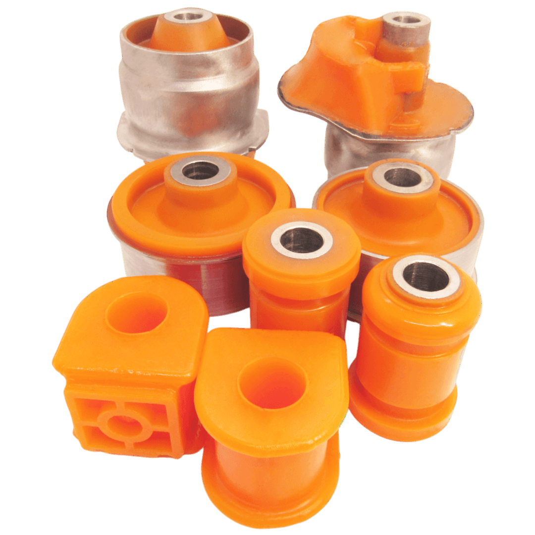 Polyurethane front and rear suspension kit Toyota Corolla 2002-2006: 48068-02070, 4806802070, 48069-02070, 4806902070, TAB-201, TAB201, 48068-21010, 4806821010, 48068-29235, 4806829235, 48068-29245, 4806829245, 48069-0F010, 480690F010, 48069-21010, 4806921010, 48069-29235, 4806929235, 48069-29245, 4806929245, 48069-02210, 4806902210, 48068-02210, 4806802210, 48069-12260, 4806912260, 48068-13010, 4806813010, 48069-21020, 4806921020, 48068-21020, 4806821020, 48068-05070, 4806805070, 48068-12260, 4806812260, 48068-49065, 4806849065, 48069-20390, 4806920390, 48069-29255, 4806929255, 48068-29265, 4806829265, 48069-02030, 4806902030, 48069-49065, 4806949065, 48068-49045, 4806849045, 48655-05060, 4865505060, 48655-12200, 4865512200, 48655-28040, 4865528040, 88970143, 10142996-00, 1014299600, 1064001328, 48068-02080, 4806802080, 48069-02080, 4806902080, 10127910-00, 1012791000, 10127911-00, 1012791100, 48068-02410, 4806802410, 48069-02410, 4806902410, 48655-21010, 4865521010, 48068-12250, 4806812250, 48069-13010, 4806913010, 48068-02100, 4806802100, 48068-29255, 4806829255, 48069-49045, 4806949045, 48069-29265, 4806929265, 48 069 122 90, 4806912290, 48069-05070, 4806905070, 4806802090, 48069-02100, 4806902100, T11-2909070, T112909070, 48069-42040, 4806942040, 48068-42041, 4806842041, 88970142, 48068-02030, 4806802030, 48068-0F010, 480680F010, 48068-20390, 4806820390, 48068-47030, 4806847030, 48068-47040, 4806847040, 48069-47030, 4806947030, 48069-47040, 4806947040, 48654-05050, 4865405050, 48654-12120, 4865412120, 48654-21010, 4865421010, CYAB005, 48654-20100, 4865420100, TAB-127, TAB127, 1064001329, S2904100, 48068-42040, 4806842040, 1064001265, 4013A236, 48068-87403-000, 4806887403000, 48069-87403-000, 4806987403000, TAB-025, TAB025, 48069-12251, 4806912251, 48069-02020, 4806902020, 48068-12251, 4806812251, 48069-02021, 4806902021, 48068-02300, 4806802300, 48068-02020, 4806802020, 48068-02021, 4806802021, 48654-02020, 4865402020, 48069-12110, 4806912110, 48068-12220, 4806812220, 48068-12110, 4806812110, 48069-42041, 4806942041, 48069-12171, 4806912171, 48069-12191, 4806912191, 48068-02010, 4806802010, 48068-20380, 4806820380, 48069-02190, 4806902190, 48068-12170, 4806812170, 48068-02301, 4806802301, 48069-12250, 4806912250, 4013A036, MR594326, T11-2909080, T112909080, 19205304, 48068-12171, 4806812171, 48655-87401, 4865587401, 48815-02110, 4881502110, TSB-AVF, TSBAVF, 48725-02220, 4872502220, 48725-12630, 4872512630, 48725-0F010, 487250F010, 48725-12640, 4872512640, 48725-20640, 4872520640, 48725-52080, 4872552080, TAB-ZZE120R, TABZZE120R wholesale from PolyPro.