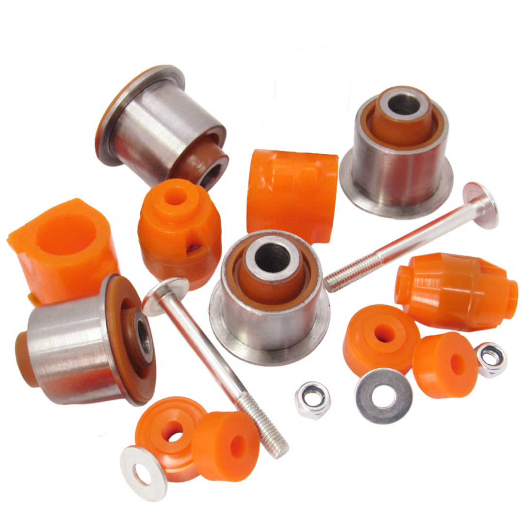 Polyurethane front suspension kit Renault Logan 2004-2012: 54 50 113 62R, 545011362R, 54 50 042 69R, 545004269R, 2424-LOGLH, 2424LOGLH, 2424-LOGRH, 2424LOGRH, 60 01 549 181, 6001549181, 60 01 550 912, 6001550912, 60 01 550 911, 6001550911, 60 01 547 519, 6001547519, 60 40 002 245, 6040002245, 82 00 792 639, 8200792639, 82 00 910 716, 8200910716, 54 50 007 94R, 545000794R, 60 01 549 182, 6001549182, 82 00 792 640, 8200792640, 82 00 910 717, 8200910717, 54 50 192 94R, 545019294R, 82 00 749 461, 8200749461, 82 00 346 941, 8200346941, 82 00 346 942, 8200346942, 82 00 298 455, 8200298455, 82 00 298 454, 8200298454, 40160-4793R, 401604793R, 54500 2Y500, 545002Y500, 54551-A4000, 54551A4000, 60 01 547 140, 6001547140, 60 01 549 311, 6001549311 wholesale from PolyPro.