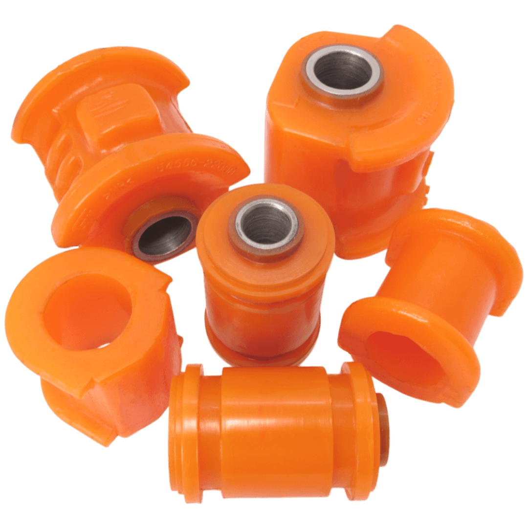 Polyurethane front suspension kit Geely Ck 2005-2016: 1400578180-01, 140057818001, 1014000504, 1014000504AP, 1014000515, 1014000516, 1014000513, 1014000514 wholesale from PolyPro.