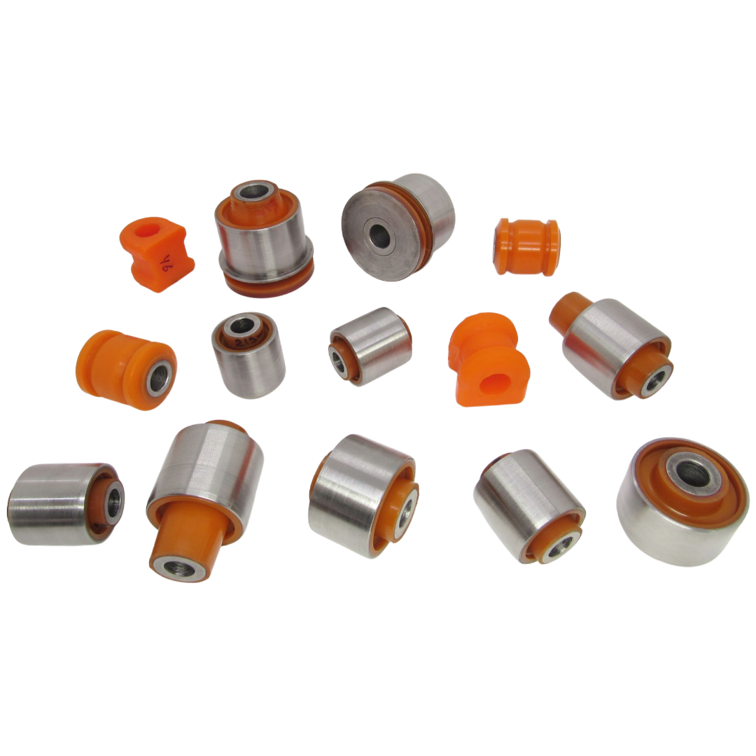 Polyurethane rear suspension kit Toyota Caldina 2002-2007: 4872505071, 4871021030, 4872505070, 4872021030, TAB203, TAB-203, 48818-05070, 48818-05080, 48818-32130, TSB-AVR, TSB-230R, 48818-20350, 48770-05010, 48770-21010, 48770-21011, TAB-TSL7, 48770-12010, 48770-20010, 48770-20020, 48770-20030, 48770-32010, TAB-525, 1014012785, B45A-28-910B, 48770-42040, 48790-42020, B45A-28-910A, TAB-453, TAB-056, 4872505080, 4870405010, 4870405030, 4871005050, 4871048040, 48725-05080, 48704-05010, 48704-05030, 48710-05050, 48710-48040, 48725-32150, 48730-05060, 48725-05100, 48720-05020, 48730-20060, 48710-0E010, 48710-06010, 48710-48060, 48720-05030, 48720-21020, 48720-21030, 48730-21110, 48710-05060, 48710-33060, 4872532150, 4872505091, 4806021010, 4807021010, 4872505090, TAB204, 48060-05012, 48070-05012, 48060-05010, 48060-05011, 48060-05012, 48070-05010, 48070-05011, 48070-05012, 48060-21010, 48070-21010, 48725-05090, 48725-05091, ….. 4806005012, 4806005010, 4806005011, 4806005012, 4807005010, 4807005011, 4807005012, 4806021010, 4807021010, 4872505090, 4872505091, TAB206, 4872505141, 4872505140, 4230521040, 4230421040, Q0050196, SRM31129, 514887, TY0690, RU501, 1-06-2063, 1-06-2096, BH21210, C9835 wholesale from PolyPro.