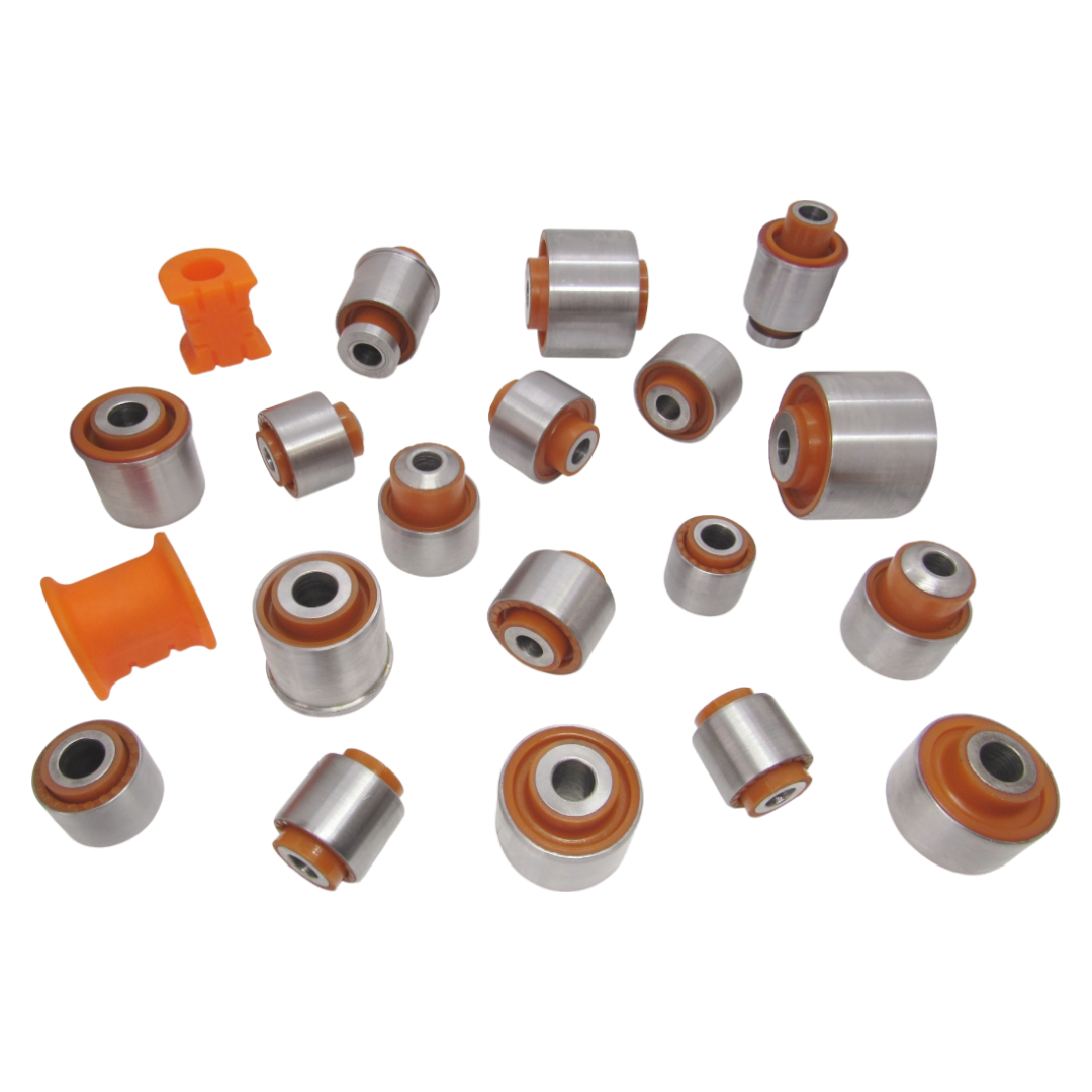 Polyurethane rear suspension kit Lincoln Mkx 2016-: E1GZ-5500-D, FR3Z-5500-C, 5 282 349, 5 309 170, 2 161 883, FR3Z-5500-D, FR3Z-5500-H, E1GZ-5500-C, 5 282 350, 5 309 181, FR3C5K743AC, E1GC5K743AXB, FR3C5K742AC, 2 123 433, FR3C-5K74-2AD, E1GC-5K74-2AXC, 2 148 783, 2 123 438, FR3C-5K74-3AD, E1GC-5K74-3AXC, E1GZ-5A97-2A, FR3Z-5A97-2A, 5 282 202, 5 310 657, FR3C-5A97-2AC, 5299859, 5299860, FR3C5K898AC, FR3Z-5K89-8A, 5 299 859, 5 309 231, FR3C5K898AC, E1GC5K898AXB, FR3Z-5K898-B, FR3Z5K898B, E1GZ-5K898-A, E1GZ5K898A, E1GZ-5K898-C, E1GZ5K898C, E1GZ-5K89-8A, F2GZ-5500-C, H2GZ-5500-A, E1GZ-5B758-B, E1GZ-5B759-B, FR3Z5B758G, FR3Z5B759D, 2376814, 2146414, 2376812, FR3Z5B759B, FR3Z-5493-B, FR3Z-5493-A, 5282193, F2GZ-5493-B wholesale from PolyPro.