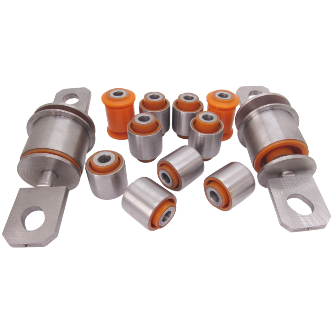 Polyurethane rear suspension kit Dodge Dart 2013-2021: CH-0635, 68080 587AE, 68080 587AC, 68080 587AD, 68080 588AE, 68204 866AA, 68204 867AA, 68172 480AA, 68172 480AB, 6820 4866AB, 68204 866AC, 68172 481AA, 68172 481AB, 68204 867AB, 68204 867AC, CH-0637, 68080 590AE, 68080590AB, 68080 590AD, 68080590AC, CH-0638, 5168 072AB, 5168 072AD, 5168 072AC, 5168 072AE, CH-0634, CH-0636, 68080 674AD, 68080 674AB, 5090 090AC, 5090 090AB, 68080 674AC, 5090 090AD, 5090 090A, CMS251142, PMS251142, 5CB25299, MS251142, GS251142, 19357045, 2607233 wholesale from PolyPro.