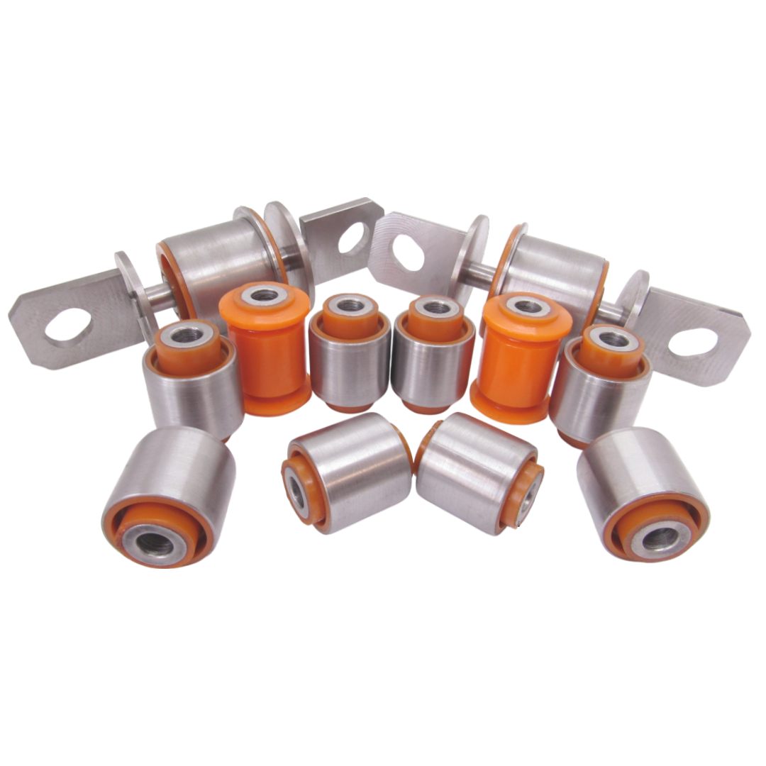 Polyurethane rear suspension kit Dodge Dart 2013-2021: CH-0635, 68080 587AE, 68080 587AC, 68080 587AD, 68080 588AE, 68204 866AA, 68204 867AA, 68172 480AA, 68172 480AB, 6820 4866AB, 68204 866AC, 68172 481AA, 68172 481AB, 68204 867AB, 68204 867AC, CH-0637, 68080 590AE, 68080590AB, 68080 590AD, 68080590AC, CH-0638, 5168 072AB, 5168 072AD, 5168 072AC, 5168 072AE, CH-0634, CH-0636, 68080 674AD, 68080 674AB, 5090 090AC, 5090 090AB, 68080 674AC, 5090 090AD, 5090 090A, CMS251142, PMS251142, 5CB25299, MS251142, GS251142, 19357045, 2607233 wholesale from PolyPro.