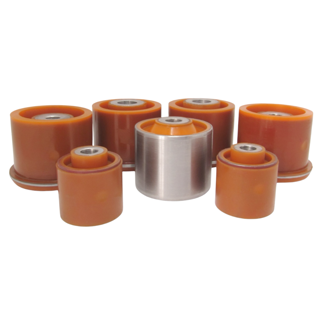Polyurethane bushings rear subframe kit Bmw E46 1998-2006: 33 17 6 770 768, 33171093175, 33176770788, 33176758081, 9001792, 12628, 20 79 0043, 77-01470-SX, 500 022, 300 333 1109/HD, TD980W, 80004646, BSK6607, 33 31 6 770 784, 33 31 6 770 783, 33171093565, 33176751808, 33 31 6 769 376, 9003110, 33 31 6 770 781, 50261, 12626, 300 333 1108, 20 79 0042, T4834009 EP, 7700099SX, 80004642, 05799, BSK6610, 33 31 6 770 781, 33 31 1 092 517 wholesale from PolyPro.