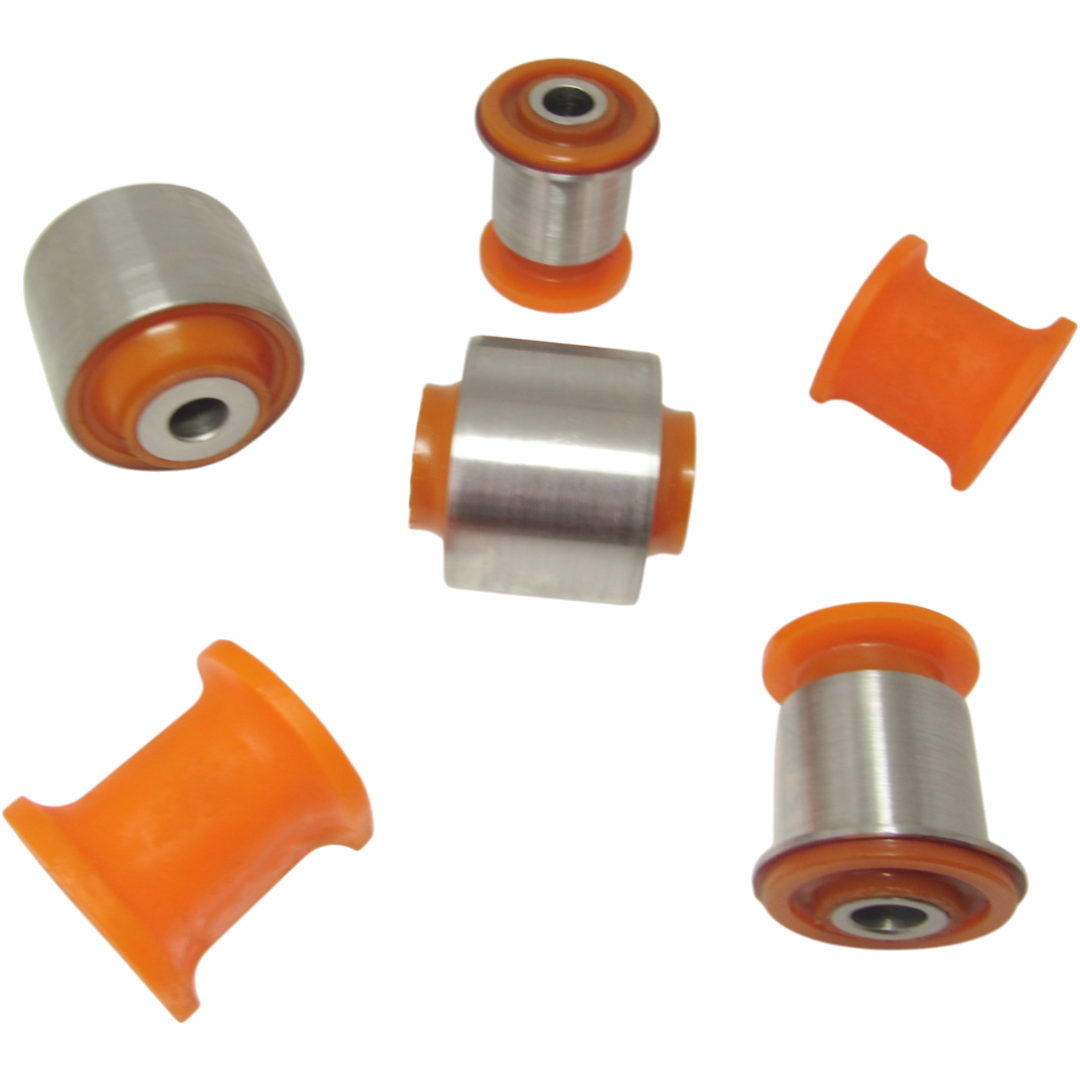 Polyurethane front suspension kit Volkswagen T5 2003-2015: 7H0407182, 7H0 407 182 A, 7D0407183, 701407183C, 7D0407183C, 7H0407183, 2H0407183A, 100 407 0053, 7H5411313B, VWSB005, 7H5411313A, VWSB004, 7H0411313, VWSB003 wholesale from PolyPro.