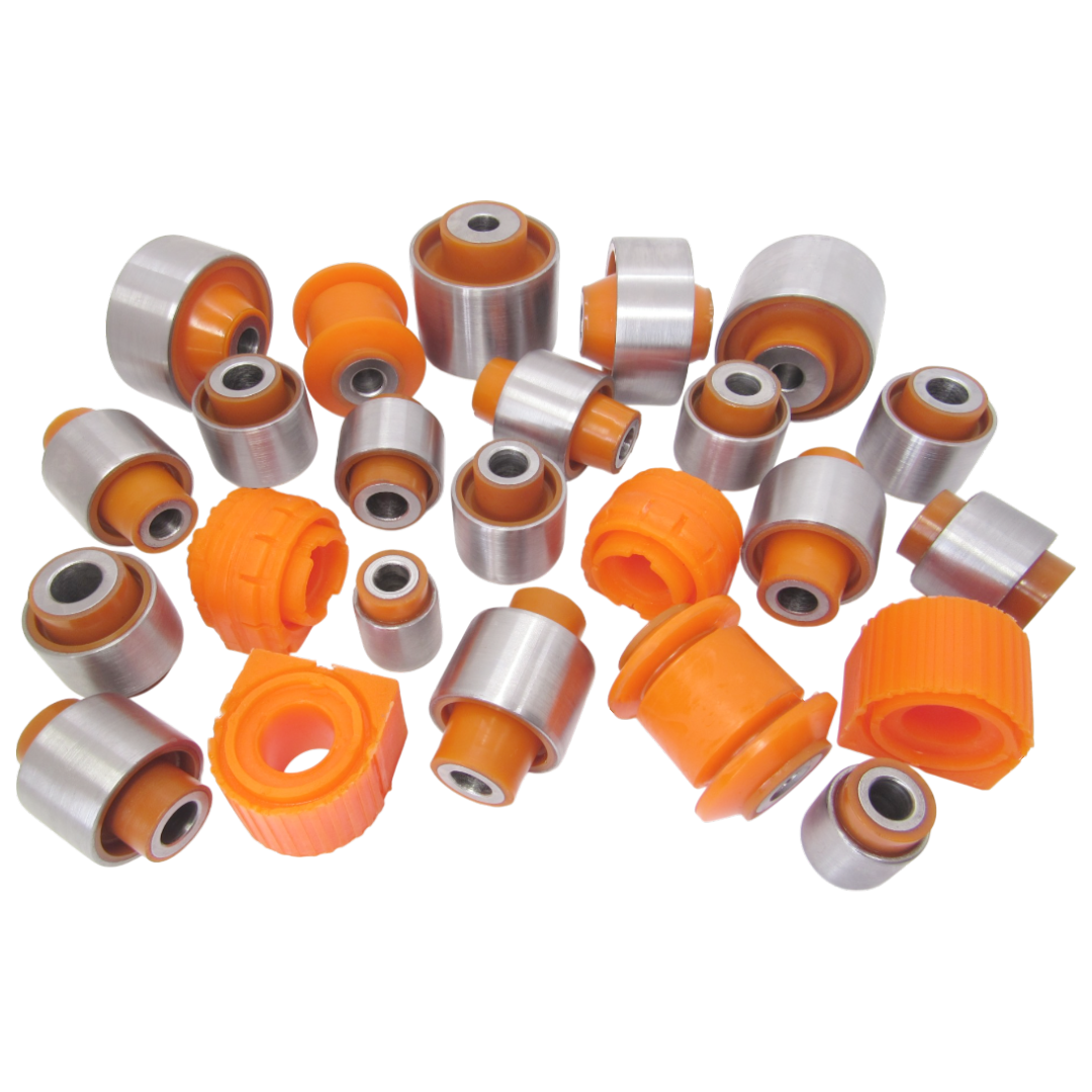 Polyurethane front and rear suspension kit Audi TT 2014-2023: 1K0411303AQ, 2K3411303C, 3T0411303F, 3T0411303E, 1K0411303AM, 561411303, 2K3411303, 2K3411303B, 1K0411303AM, 3C0 411 303 Q, 1K0 411 303 BK, VWSB-5K1F-KIT, 1K0 411 303 R, 1K0 411 303 AL, VWSBGVF, 1K0411303AM, 5Q0 411 303 M, VWSB-B7F, 3C0 411 303 S, 3C0 411 303 AA, 3C0 411 303 P, 3C0 411 303 AC, 5C0 411 303, 3C0 411 303 T, 1K0 411 303 BJ, 1K0 411 303 AP, 1K0 411 303 AK, 1K0 411 303 AQ, 1K0 411 303 AF, 5C0 411 303 A, 1K0 411 303 AC, 1K0 411 303 AS, 1K0 411 303 Q, 1K0 411 303 L, 1K0 411 303 BH, 1K0 411 303 AJ, 3C0 411 303 R, 1K0407182, VWABGVS, 51360SNAA03, 51350SNAA03, 1K0407182A, 5Q0407182A, 1K0407182F, 1K0 407 182, 51360-SNA-903, 51350-SNA-903, 51350-SNA-A03, VWAB-GVS, 51360-SNA-A03, 1K0 407 182 A, 5Q0 407 182 A, 1K0 407 151 T, 1K0 407 152 T, 1KD407366, 1K0 407 152 AA, 1KD407152D, 1K0 407 152 M, 1KD407152, 1K0 199 232 J, 1K0 407 152 AC, 1K0407152AL, 1KD 199 232, 1KD407151D, 1K0 407 151 AL, 1KD 407 151, 1K0 407 151 M, 1K0 407 151 AA, 1K0 407 151 AC, 1K0 407 151 AB, 1K0 407 151 BB, 1K0 407 151 BE, 1K0 407 151 BG, 1K0 407 152 BB, 1K0 407 152 BE, 1K0 407 152 BG, 3C0 407 151 H, 561 407 151 A, 561 407 151 C, 561 407 152 C, 1K0 407 152 R, 1K0 407 152 AH, 1K0 407 152 BC, 5N0 407 151, 1K0 407 152 BF, 1K0 407 152 AK, 5Q0 407 152 G, 5Q0 407 152 J, 5Q0 407 151 G, 5Q0 407 151 J, 8J0 407 151 D, 5C0 407 151 A, 3Q0 407 151 E, 561 407 152 A, 5Q0 407 151 M, 5C0 407 152 D, 5Q0 407 151 L, 5Q0 407 152 L, 5C0 407 151 D, 5Q0 407 152 M, 5Q0 407 152 P, 5Q0 407 151 P, 1K0 407 152 BL, 5Q0 407 151 R, 5Q0 407 152 R, 8S0 407 151 D, 3Q0 407 151 L, 3Q0 407 151 M, 3Q0 407 152 L, 3Q0 407 152 M, 81A 407 151 C, 81A 407 152 C, 1K0 407 151 BL, 5Q0 407 151 H, 3Q0 407 151 N, 3Q0 407 152 N, 3Q0 407 151 G, 3Q0 407 151 H, 3Q0 407 152 H, 3Q0 407 152 G, 3Q0 407 151 J, 3Q0 407 152 J, 5C0 407 151 B, 5C0 407 152 B, 1K0 407 152 Q, 1K0 407 152 P, 1K0 407 151 AD, 1K0 407 151 P, 3Q0 407 152 E, 5QM 407 151, 5QM 407 151 A, 5QM 407 151 B, 5QM 407 152, 5QM 407 152 A, 5QM 407 152 B, 8S0 407 151 B, 1K0 407 151 R, 1K0 407 152 AD, 1K0 407 152 BD, 1K0 407 151 AH, 1K0 407 151 BD, 3C0 407 151 E, 1K0 407 152 AB, 1K0 407 151 AE, 5N0 407 152, 3C0 407 151 G, 1K0 407 151 Q, 3C0 407 151 A, 3C0 407 151 B, 1K0 407 151 BC, 1K0 407 151 AK, 1K0 407 151 BF, 51350-SNA-A50, 51392-SNA-903, 51350-SNW-Z00, 51360-SNA-A50, 51350-SNW-Z50, 51360-SNW-Z00, 51360-SNW-Z50, 51350-SVB-A02, 51360-SVB-A02, 1K0 407 151N, 1K0 407 141 AB, 1K0 407 152 N, 1K0 407 152 AE, VWAB-035, ADAB-TTS, 5C0 407 183 A, 5Q0 407 183 J, 5Q0 407 183 C, 5Q0 407 183 K, 5Q0407183E, 5Q0407183D, 1K0 407 183 M, 1K0407183P, 5Q0 407 183 L, 5Q0 407 183 F, 8S0 407 183 B, 1K0 511 327 AP, VWSB-TIGR, 1K0 511 327 BA, 1K0 511 327 AQ, VWSB-B6R, 1K0 511 327 AS, 1K0 511 327 AF, 1K0 511 327 AR, 2323-B6R, 1K0 505 465 K, 1K0 505 465 D, 1K0 505 465 J, 1K0 505 465 R, 1K0 505 465 H, 1K0 505 465 L, 1K0 505 465 C, 1K0 505 465 AA, VWAB-017, M11-2919410, 1K0 501 529 J, 1K0 501 529 F, M11-2919460, 1K0 501 530 B, 7N0 501 530, 7N0 501 529, M11-2919420, 1K0 501 530 C, 1K0 501 541 C, 5Q0 501 529 C, 1K0 501 529 H, 5Q0 501 529 E, 5Q0 501 529 F, 5Q0 501 129 B, VWAB-018, 55130 C3000, M11-2919470, 52740 G2100, VWAB-014, 5206 AY, 5206 FG, 5206 EC, 5206 ER, 1K0 505 311H, 1K0 505 311 AB, M11-2919210, 5220 74, M11-2919240, 7N0 505 311, VWAB-012, 1K0 505 553 A, 1K0 505 553, M11-2919210, 1K0505553A, 1K0505553, M112919210, VWAB012, 5Q0 505 553, 3C0 505 553, 116 035 0020/S, 1K0505323N, 5Q0505323C, 1K0505323G, 1K0505323H, M112919110, M112919150, 5C0501529A, 5C0501531A, 5Q0505323D, VWAB015, 1K0 505 323 P, VWAB011, 1K0 505 541 D, 1K0 505 541 C, 3C0 505 541, 5C0 501 541 A, 5Q0 505 541 A, M11-2919350, 3C0 505 223 D, 1K0 505 223 K, 1K0 505 224 K, 3C0 505 224 D, 1K0 505 541 B wholesale from PolyPro.