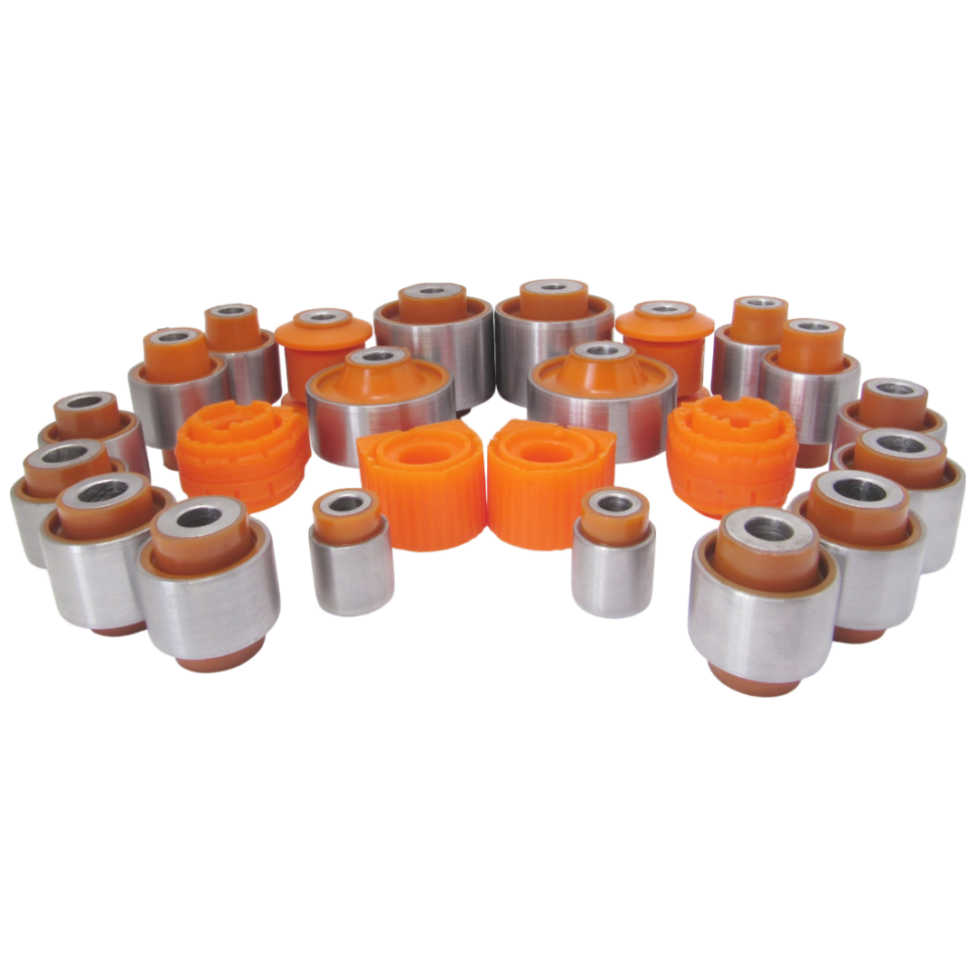 Polyurethane front and rear suspension kit Audi TT 2014-2023: 1K0411303AQ, 2K3411303C, 3T0411303F, 3T0411303E, 1K0411303AM, 561411303, 2K3411303, 2K3411303B, 1K0411303AM, 3C0 411 303 Q, 1K0 411 303 BK, VWSB-5K1F-KIT, 1K0 411 303 R, 1K0 411 303 AL, VWSBGVF, 1K0411303AM, 5Q0 411 303 M, VWSB-B7F, 3C0 411 303 S, 3C0 411 303 AA, 3C0 411 303 P, 3C0 411 303 AC, 5C0 411 303, 3C0 411 303 T, 1K0 411 303 BJ, 1K0 411 303 AP, 1K0 411 303 AK, 1K0 411 303 AQ, 1K0 411 303 AF, 5C0 411 303 A, 1K0 411 303 AC, 1K0 411 303 AS, 1K0 411 303 Q, 1K0 411 303 L, 1K0 411 303 BH, 1K0 411 303 AJ, 3C0 411 303 R, 1K0407182, VWABGVS, 51360SNAA03, 51350SNAA03, 1K0407182A, 5Q0407182A, 1K0407182F, 1K0 407 182, 51360-SNA-903, 51350-SNA-903, 51350-SNA-A03, VWAB-GVS, 51360-SNA-A03, 1K0 407 182 A, 5Q0 407 182 A, 1K0 407 151 T, 1K0 407 152 T, 1KD407366, 1K0 407 152 AA, 1KD407152D, 1K0 407 152 M, 1KD407152, 1K0 199 232 J, 1K0 407 152 AC, 1K0407152AL, 1KD 199 232, 1KD407151D, 1K0 407 151 AL, 1KD 407 151, 1K0 407 151 M, 1K0 407 151 AA, 1K0 407 151 AC, 1K0 407 151 AB, 1K0 407 151 BB, 1K0 407 151 BE, 1K0 407 151 BG, 1K0 407 152 BB, 1K0 407 152 BE, 1K0 407 152 BG, 3C0 407 151 H, 561 407 151 A, 561 407 151 C, 561 407 152 C, 1K0 407 152 R, 1K0 407 152 AH, 1K0 407 152 BC, 5N0 407 151, 1K0 407 152 BF, 1K0 407 152 AK, 5Q0 407 152 G, 5Q0 407 152 J, 5Q0 407 151 G, 5Q0 407 151 J, 8J0 407 151 D, 5C0 407 151 A, 3Q0 407 151 E, 561 407 152 A, 5Q0 407 151 M, 5C0 407 152 D, 5Q0 407 151 L, 5Q0 407 152 L, 5C0 407 151 D, 5Q0 407 152 M, 5Q0 407 152 P, 5Q0 407 151 P, 1K0 407 152 BL, 5Q0 407 151 R, 5Q0 407 152 R, 8S0 407 151 D, 3Q0 407 151 L, 3Q0 407 151 M, 3Q0 407 152 L, 3Q0 407 152 M, 81A 407 151 C, 81A 407 152 C, 1K0 407 151 BL, 5Q0 407 151 H, 3Q0 407 151 N, 3Q0 407 152 N, 3Q0 407 151 G, 3Q0 407 151 H, 3Q0 407 152 H, 3Q0 407 152 G, 3Q0 407 151 J, 3Q0 407 152 J, 5C0 407 151 B, 5C0 407 152 B, 1K0 407 152 Q, 1K0 407 152 P, 1K0 407 151 AD, 1K0 407 151 P, 3Q0 407 152 E, 5QM 407 151, 5QM 407 151 A, 5QM 407 151 B, 5QM 407 152, 5QM 407 152 A, 5QM 407 152 B, 8S0 407 151 B, 1K0 407 151 R, 1K0 407 152 AD, 1K0 407 152 BD, 1K0 407 151 AH, 1K0 407 151 BD, 3C0 407 151 E, 1K0 407 152 AB, 1K0 407 151 AE, 5N0 407 152, 3C0 407 151 G, 1K0 407 151 Q, 3C0 407 151 A, 3C0 407 151 B, 1K0 407 151 BC, 1K0 407 151 AK, 1K0 407 151 BF, 51350-SNA-A50, 51392-SNA-903, 51350-SNW-Z00, 51360-SNA-A50, 51350-SNW-Z50, 51360-SNW-Z00, 51360-SNW-Z50, 51350-SVB-A02, 51360-SVB-A02, 1K0 407 151N, 1K0 407 141 AB, 1K0 407 152 N, 1K0 407 152 AE, VWAB-035, ADAB-TTS, 5C0 407 183 A, 5Q0 407 183 J, 5Q0 407 183 C, 5Q0 407 183 K, 5Q0407183E, 5Q0407183D, 1K0 407 183 M, 1K0407183P, 5Q0 407 183 L, 5Q0 407 183 F, 8S0 407 183 B, 1K0 511 327 AP, VWSB-TIGR, 1K0 511 327 BA, 1K0 511 327 AQ, VWSB-B6R, 1K0 511 327 AS, 1K0 511 327 AF, 1K0 511 327 AR, 2323-B6R, 1K0 505 465 K, 1K0 505 465 D, 1K0 505 465 J, 1K0 505 465 R, 1K0 505 465 H, 1K0 505 465 L, 1K0 505 465 C, 1K0 505 465 AA, VWAB-017, M11-2919410, 1K0 501 529 J, 1K0 501 529 F, M11-2919460, 1K0 501 530 B, 7N0 501 530, 7N0 501 529, M11-2919420, 1K0 501 530 C, 1K0 501 541 C, 5Q0 501 529 C, 1K0 501 529 H, 5Q0 501 529 E, 5Q0 501 529 F, 5Q0 501 129 B, VWAB-018, 55130 C3000, M11-2919470, 52740 G2100, VWAB-014, 5206 AY, 5206 FG, 5206 EC, 5206 ER, 1K0 505 311H, 1K0 505 311 AB, M11-2919210, 5220 74, M11-2919240, 7N0 505 311, VWAB-012, 1K0 505 553 A, 1K0 505 553, M11-2919210, 1K0505553A, 1K0505553, M112919210, VWAB012, 5Q0 505 553, 3C0 505 553, 116 035 0020/S, 1K0505323N, 5Q0505323C, 1K0505323G, 1K0505323H, M112919110, M112919150, 5C0501529A, 5C0501531A, 5Q0505323D, VWAB015, 1K0 505 323 P, VWAB011, 1K0 505 541 D, 1K0 505 541 C, 3C0 505 541, 5C0 501 541 A, 5Q0 505 541 A, M11-2919350, 3C0 505 223 D, 1K0 505 223 K, 1K0 505 224 K, 3C0 505 224 D, 1K0 505 541 B wholesale from PolyPro.