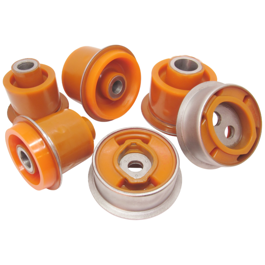 Polyurethane bushings rear subframe kit Lexus is 2006-2013: 5227153030, 5227553030, TAB-217, 41651-30060, 41651-22060, 41651-51010, TAB-216, 41651-30070, 41651-22070 wholesale from PolyPro.