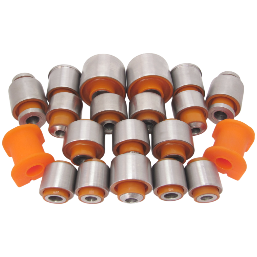 Polyurethane rear suspension kit Ford Mustang 2015-: 5K651, 5K652, 5 282 344, 5 282 346, 2188875, 2146435, 2146431, 2146439, FR3Z-5500-J, FR3Z-5500-K, FR3Z5B759B, FR3Z-5500-C, 5 282 349, 2 161 883, 2 123 433, FR3C-5K74-2AC, FR3C-5K74-2AD, E1GC-5K74-2AXC, FR3Z-5500-D, 5 282 350, 2 148 783, 2 123 438, FR3C-5K74-3AC, FR3C-5K74-3AD, E1GC-5K74-3AXC, 5299859, 5299860, FR3C5K898AC, FR3Z-5K89-8A, 5 299 859, 5 309 231, FR3C5K898AC, E1GC5K898AXB, FR3Z-5K898-B, FR3Z5K898B, E1GZ-5K898-A, E1GZ5K898A, E1GZ-5K898-C, E1GZ5K898C, E1GZ-5K89-8A, FR3Z-5A97-2A, 5 282 202, 5 310 657, FR3C-5A97-2AC, FR3Z5B758G, FR3Z5B759D, 2376814, 2146414, 2376812, FR3Z5500J, 2188875, 2146435, 2146431, 2146439, FR3Z-5500-K, FR3Z5500K, FR3Z-5493-A, 5282193, FR3Z-5493-B wholesale from PolyPro.