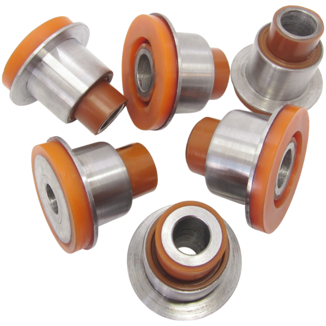 Polyurethane bushings front subframe kit Mazda Cx-7 2006-2012: MZAB136, EG213480XE, TD113480XD, TD113480XB, EG213480XD, YF25002, MZAB135, GS1D3480XH, GS1D3480XF, GS1D3480XE, EG213480XE, GS1D3480XG, TD113480XD, TD113480XB, EG213480XD, YF25003, MZAB137, EG213480XE, TD113480XD, TD113480XB, EG213480XD, YF25004 wholesale from PolyPro.