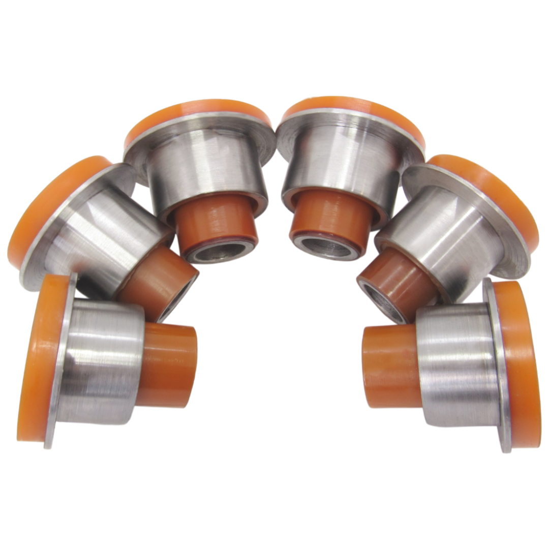 Polyurethane bushings front subframe kit Mazda Cx-9 2007-2013: MZAB136, EG213480XE, TD113480XD, TD113480XB, EG213480XD, YF25002, MZAB135, GS1D3480XH, GS1D3480XF, GS1D3480XE, EG213480XE, GS1D3480XG, TD113480XD, TD113480XB, EG213480XD, YF25003, MZAB137, EG213480XE, TD113480XD, TD113480XB, EG213480XD, YF25004 wholesale from PolyPro.