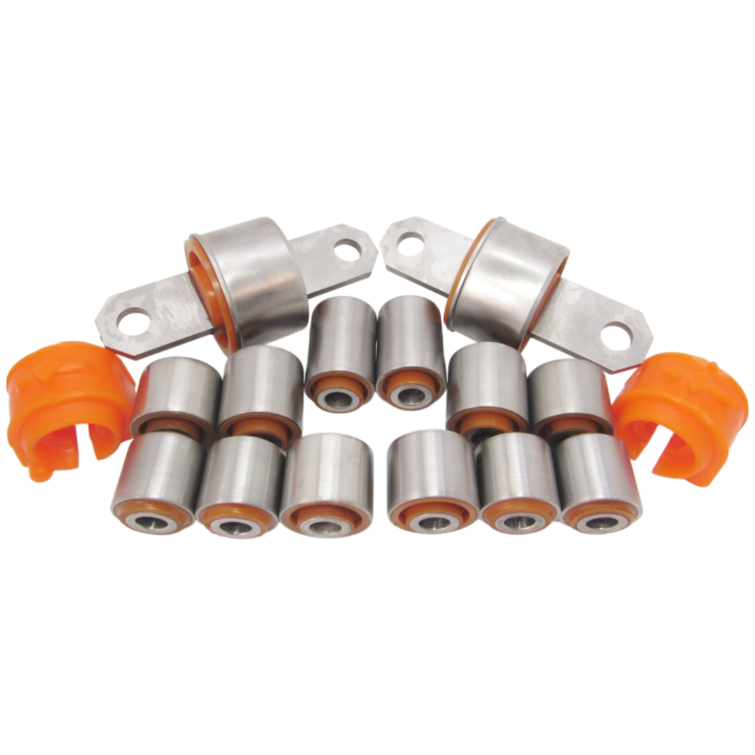 Polyurethane rear suspension kit Volvo C30 2006-2012: 1061670, 1304124, 4S4Z5A968AC, 4S4Z5A969AC, 98AG5K896AB, 30666821, 31290297, C2Y62846X, C23628250A, 30666821, 1304124, BP4K28250K, 1061670, Mzab062, 31360695, FDAB022, 1692849, CV6Z5A968A, BV6Z5A968A, C236-28-200C, C236-28-200A, C236-28-200B, C236-28-200D, C513-28-200, C513-28-250, C236-28-250C, C236-28-250A, C236-28-250B, C236-28-250D, BV6Z-5A968-B, BV6Z-5A969-A, BV6Z-5A969-B, CV6Z5-A968-B, CV6Z-5A969-A, CV6Z-5A969-B, CV6Z-5A968-F, CV6Z-5A969-G, GV6Z-5A968-A, GV6Z-5A969-A, BBM4-28-200B, BBM4-28-250B, 803703, 30748375, 30748376, 31406746, 31202763, 31202764, 31406747, 31406748, 1 457 609, 1 509 831, 1 509 830, 1 737 518, 6G915500AAD, AV6Z-5500-B, BV6Z-5500-E, 31202762, 31212034, 31406749, 31406750, 6G91-5500M-AD, 6G91-5500N-AD, 30 778 343, 6G91 5500 XAA2 PIA14, 6G91-5500A-AC, 6G91-5500X-AA, BV6Z-5500-F, CV6Z-5500-N, FDAB-008, 68065 659AC, 1118921, 1117859, C2S50863, 4721 346AA, 68065 659AB, 04721346AA, 1118920, 1S71-5K652-AC, 1S71-5K652-AB, 1117857, 1S71-5K65-2A, 1S71-5K743-AC, 1S71-5K743-AB, 1502731, FDAB016, 31406753, 31340272, 30748343, AV61-5500-AC, 6G91-5500B-AA, 1 752 565, 1 387 629, AV61-5500-AB, 98AG-G5K653-DA, 98AG-5K067-AG, 8M51-5500-BA, 8M51-5500-AA, 6M51-5500-BA, MZAB064, 8V41-5500-AA, 31317267, 30681512, 1 686 184, 1 683 463, 1 524 422, 1 484 033, 1 230 619, 1 123 275, 1 122 567, 1 060 660, BP4K28C10B, 31277305, 31201356, 1317609, 55520-HA00A, BP4K-28-C10A, BBM2-28-C10, BV6Z-5500-A, AV61-5500-CB, AV61-5500-CA, 8M51-5500-BB, 8M51-5500-AB, 1 752 736, 1 517 403, 1 503 993, 1 502 440, 1 448 127, 1 329 730, 1 325 326, 1 220 005, 1 136 072, 1 113 289, 1 061 660, 31202761, 31262690, 1 755 222, EG21-28-C10B, EG21-28-C20, 1061659, 1 136 073, 1M515500AA, 1M515500AB, 1M515500AC, 1M515500BA, 98AG5500AG, 98AG5500BF, 8671921, 1 253 737, 98AG-5K067-AH, 31212503, 1 100 977, 1 073 252, 1 231 457, 98AG-5K067-AJ, 1 061 662, 98AG-5K067-AK, VLAB012, 1 377 449, 30760069, 31262127, 6G91-5K743X-AD, 31262931, 31340354, 31262930, 1 426 770, 1 387 628, 31262439, 31262128, 30736864, 1061668, 1105524, 1500111, 1703145, 552562G000, BBP328500A, 30683067, C23628500A, 98AG5K743AF, BP4K28500C, 1105524, BP4K28500E, BP4K28500D, 552562G000, BP4K28500D, Mzab063, 1 500 111, 1 703 145, 55110-HA00A, 55256-2G000, BBP3-28-500A, 1061668, 30683067, 4S4Z-5A638-AC, 1 753 556, C236-28-500A, 1 712 237, 98AG-5K743-AF, BV6Z-5500-D, BP4K-28-500C, 1 105 524, BP4K-28-500E, BP4K-28-500D, BP4K-28-500, AV61-5K743-AB, Mzab-063, 0525-MZ3FR, KAB-CDR, 55253 2S000, 55256-1H000, 55250 1D000, YS41-5K743-AB, 3M51-5K653-AB, 3M51-5K653-AC, EG21-28-500B, 98AG-5K743-AE, 1 251 941, 1 253 734, 3M51-5K653-AA, 13000384, 13001121, CV6Z-5500-L, 1 913 259, 1061666, 1064128, 1335249, 1357317, 1787961, 30736922, C23628300, 30736922, 1502729, BP4K28300D, 1357319, BBP328300A, BBP328300B, 1064128, BBP328300C, 1744422, BV615K652CE, Mzab066, 1 061 666, 1 064 128, 1 335 249, 1 357 317, 1 787 961, 1 502 729, BP4K-28-300D, 1 357 319, BBP3-28-300A, BBP3-28-300B, 1 064 128, BBP3-28-300C, 1 744 422, BV61-5K652-CE, Mzab-066, 1 882 884, 1 931 562, BV6Z-5500-C, 1948762, 1882883, 1785674, BV615K652EH, B37F-28-300A, B37F-28-300B, B39D-28-300A, B39D-28-300C, CV6Z5500P, CV6Z5500F, CV6Z5500J, 1782008, 1913259, CV61 5K652-AAD, CV615K652AAD, FV6Z-5500-A, C236-28-300, C291-28-300B, C291-28-300C, C236-28-300A, C236-28-300B, 1 333 566, 31290301, 1 548 460, MZABMZ3RKIT, 1 782 008, 1 718 501, 1 787 961, 1 894 049, 1 894 048, 1 909 108, 1 882 880, 1 949 978, 2 271 246, 4M51-5K652-CB, AV61-5K653-AB, BV61-5K652-AG, CV61-5K652A-AA, CV6Z-5500-P, 7S4Z-5500-A, BP4K-28-300B, BP4K-28-300E, C273-28-300A, C273-28-300B, C275-28-300A, 31277584, C236-28-300C, 31387062, 31317264, 31387063, 31317265, 1061666, 1064128, 1335249, 1357317, 30736922, C23628300, 30736922, 1502729, BP4K28300D, 1357319, BBP328300A, BBP328300B, BBP328300C, 1744422, BV615K652CE, EG2128300, EG2128350, EH4428300, EH4428350, Mzab065, 1 061 666, 1 064 128, 1 335 249, 1 357 317, 1 502 729, BP4K-28-300D, 1 357 319, BBP3-28-300A, BBP3-28-300B, BBP3-28-300C, 1 744 422, BV61-5K652-CE, Mzab-065, 1 335 249, MZAB-102, 1 744 422, EH44-28-300, EH44-28-350, EG21-28-300, BV61-5K652-CE, 30714682, 30647512, 30647419, FSBCB4R, 1371748, 3M514A037GA, 1416474, 3M514A037EB, 1345913, BP4K-28-156A, BP4K-28-156D, 1 337 964, 30714683, BP4K-28-156B, BP4K-28-156C, BP4K-28-156E, CV6Z-5493-B wholesale from PolyPro.