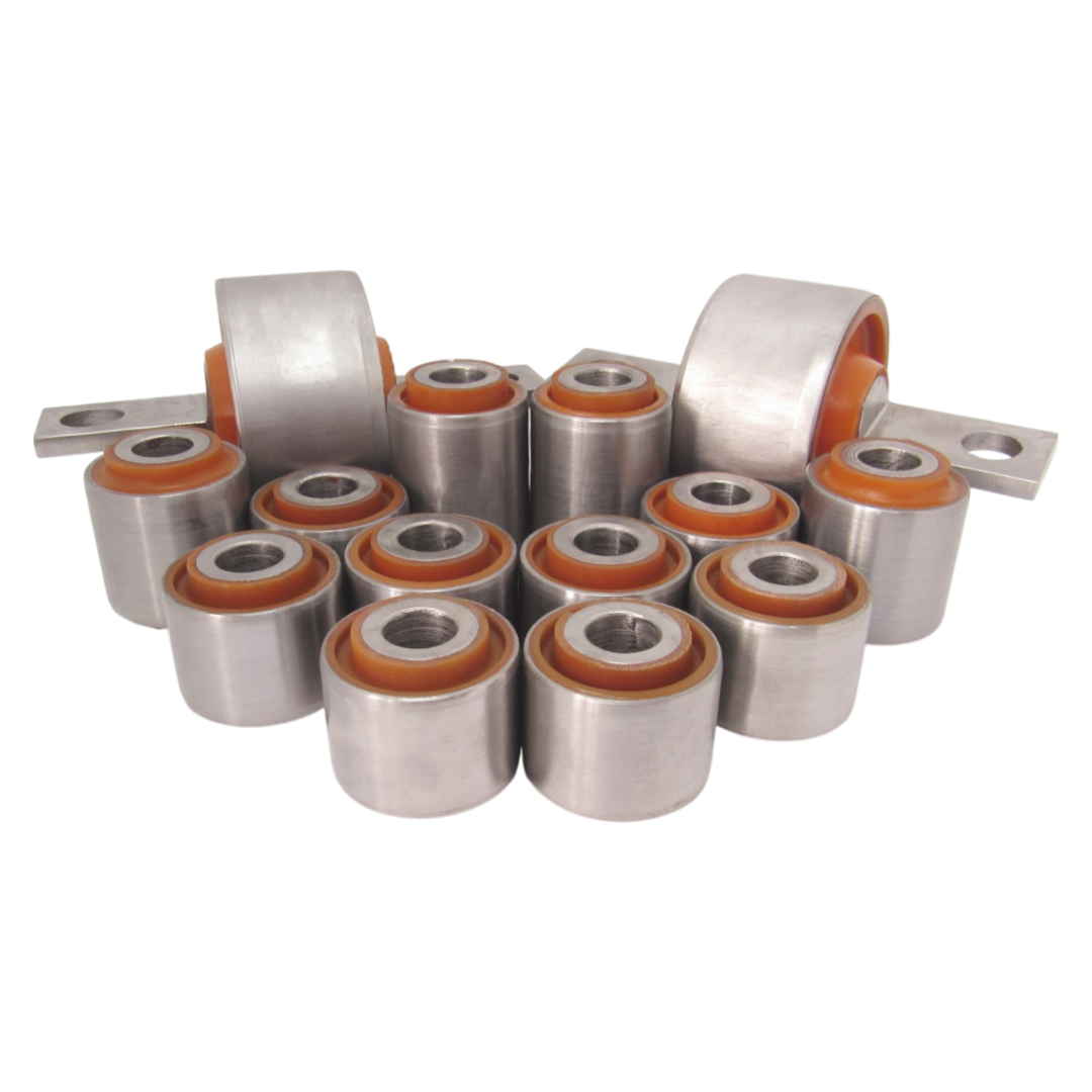 Polyurethane rear suspension kit Lincoln Mkc 2014-2018: CV6Z-5500-M, CV6Z-5500-C, CV6Z-5500-E, EJ7C-5K74-3AC, EJ7Z-5500-D, EJ7Z-5500-E, EJ7Z-5500-C, ej7c-5k898-ab, ej7c-5k896-aa, EJ7Z-5A969-B, EJ7Z-5A968-B, EJ7C-5K652-AC, EJ7Z-5500-A wholesale from PolyPro.
