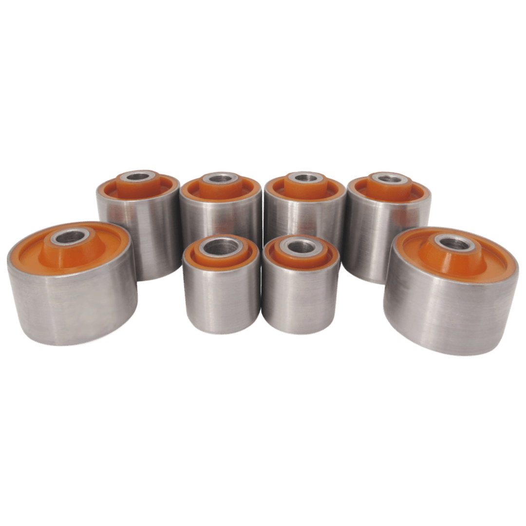 Polyurethane rear suspension kit Peugeot iOn 2009-: MAB-081, 4121A039, MR353961, 5150 93, MAB-082, MR448439, MAB-132, 4113A026, 4120A021, 4113A029, 5175 FP, MAB-133, 4113A028 wholesale from PolyPro.