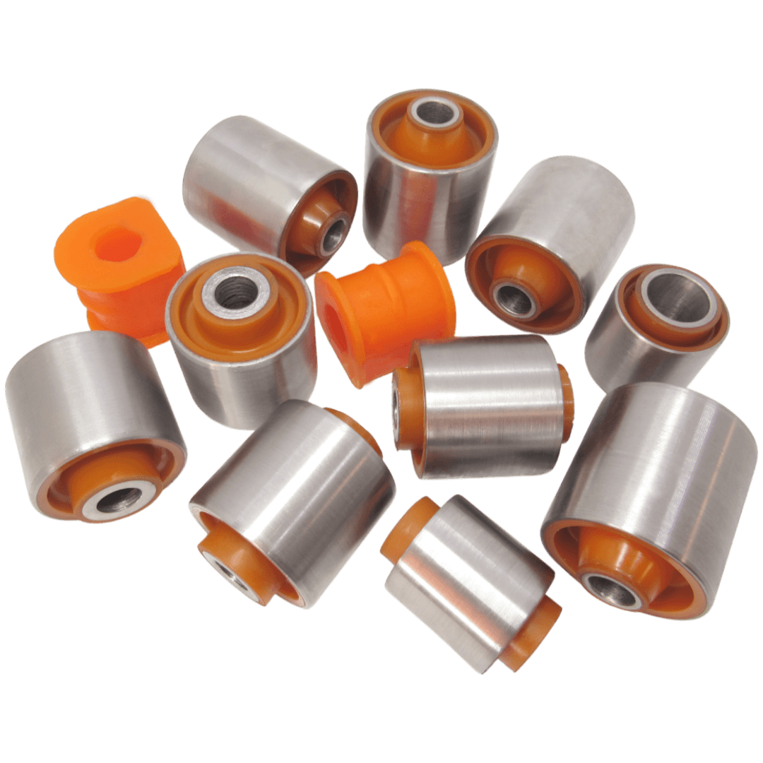Polyurethane rear suspension kit Isuzu Trooper 1992-2002: 8973665020, 97366502, 464315, 464311, 97125086, ISAB-004, GWAB-001, 2917310K00, 97021055, 8943751050, 8970210550, 8971347050, 464314, 464316, 2917100K00, 2917200K00, 2917310K00AP, ISAB004, GWAB001, 2917310-K00, 2917100-K00, 2917200-K00, 4 64 314, 4 64 316, 8-94375-105-0, 8-97021-055-0, 89702-10550, 8-97134-705-0, 2917310K00AP, 2917300-K00-AP, 2917300-K00-B1, 2917300-F00, 4 23 603, 2917532K00, 97366495, 8971475470, 8973664950, 2917532-K00, 89714-75470, 89736-64950, 8-97147-547-0, 8-97366-495-0, ISAB-005, 2917533-K00, 97366494, 8-94375-106-0, 423321, 4 23 321, 2917533K00, 8943751060, 4 23 605, 2916012-K00, GWSB-HOVRR, 8-97148-528-0, 8-97048-318-0, ISSB-TRR, 91151918, 444019, 97179438, 444344, 97048318, 444343, 4 43 44, 444021, 97179437 wholesale from PolyPro.