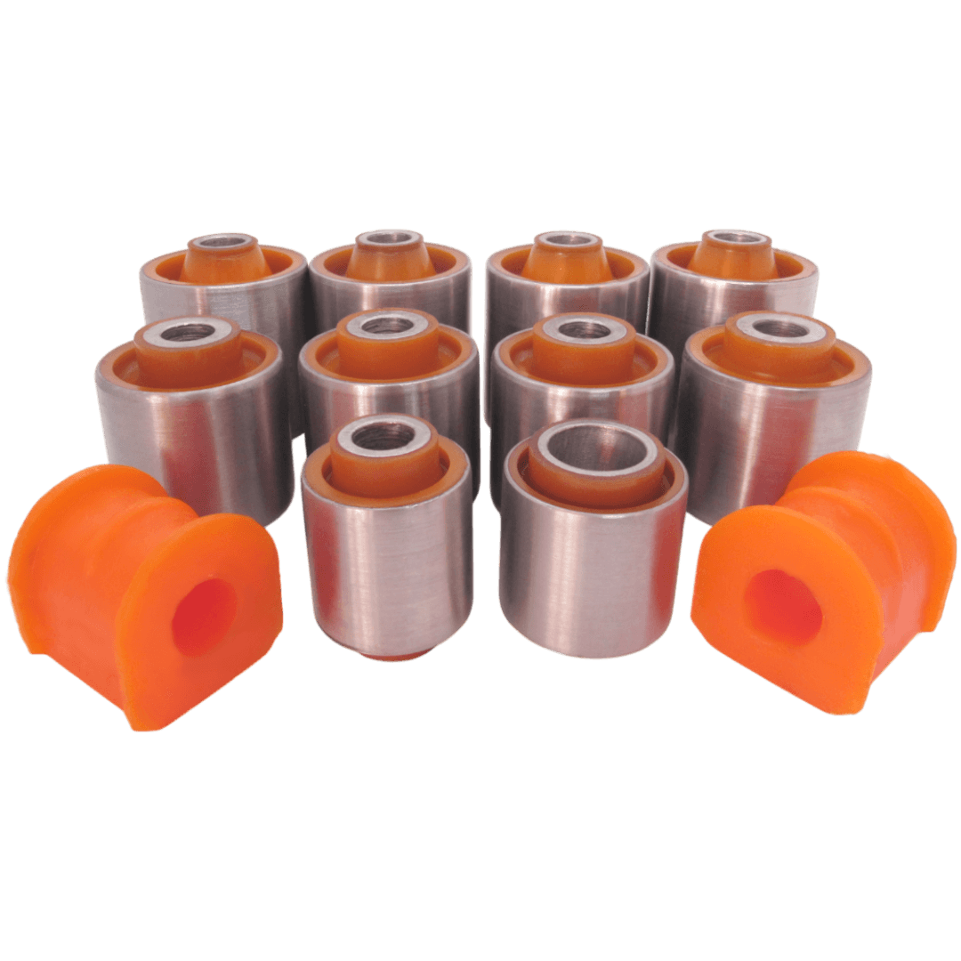 Polyurethane rear suspension kit Isuzu Trooper 1992-2002: 8973665020, 97366502, 464315, 464311, 97125086, ISAB-004, GWAB-001, 2917310K00, 97021055, 8943751050, 8970210550, 8971347050, 464314, 464316, 2917100K00, 2917200K00, 2917310K00AP, ISAB004, GWAB001, 2917310-K00, 2917100-K00, 2917200-K00, 4 64 314, 4 64 316, 8-94375-105-0, 8-97021-055-0, 89702-10550, 8-97134-705-0, 2917310K00AP, 2917300-K00-AP, 2917300-K00-B1, 2917300-F00, 4 23 603, 2917532K00, 97366495, 8971475470, 8973664950, 2917532-K00, 89714-75470, 89736-64950, 8-97147-547-0, 8-97366-495-0, ISAB-005, 2917533-K00, 97366494, 8-94375-106-0, 423321, 4 23 321, 2917533K00, 8943751060, 4 23 605, 2916012-K00, GWSB-HOVRR, 8-97148-528-0, 8-97048-318-0, ISSB-TRR, 91151918, 444019, 97179438, 444344, 97048318, 444343, 4 43 44, 444021, 97179437 wholesale from PolyPro.