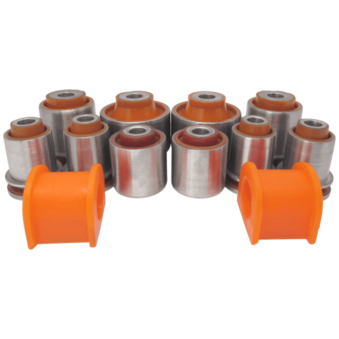 Polyurethane front suspension kit Mazda Rx-8 2003-2012: F15134200B, F15134250B, F15134200A, F15134250A, F18934470, F15134300, F15134470, F15134460, F18934460, F151-34-710, F15134156 wholesale from PolyPro.