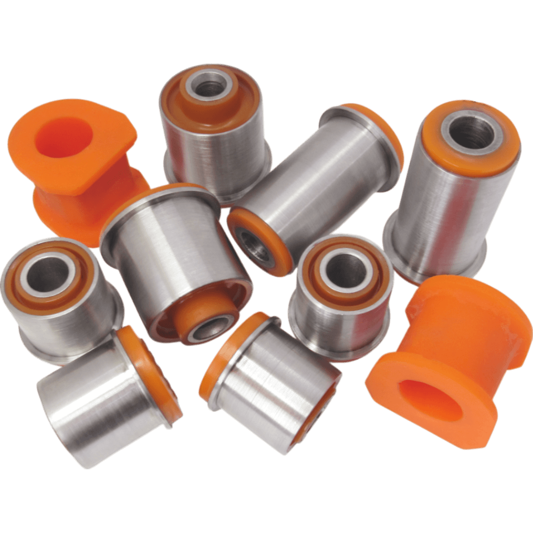Polyurethane front suspension kit Hyundai Terracan 2001-2007: 54553-H1100, 40Z0561-OYO, 54430H1100, MB633870, 54564H1000, MAB011, 54564 H1000, 54564-H1000, MAB-011, MB109662, 54816 H1100, HYSB-TERF wholesale from PolyPro.