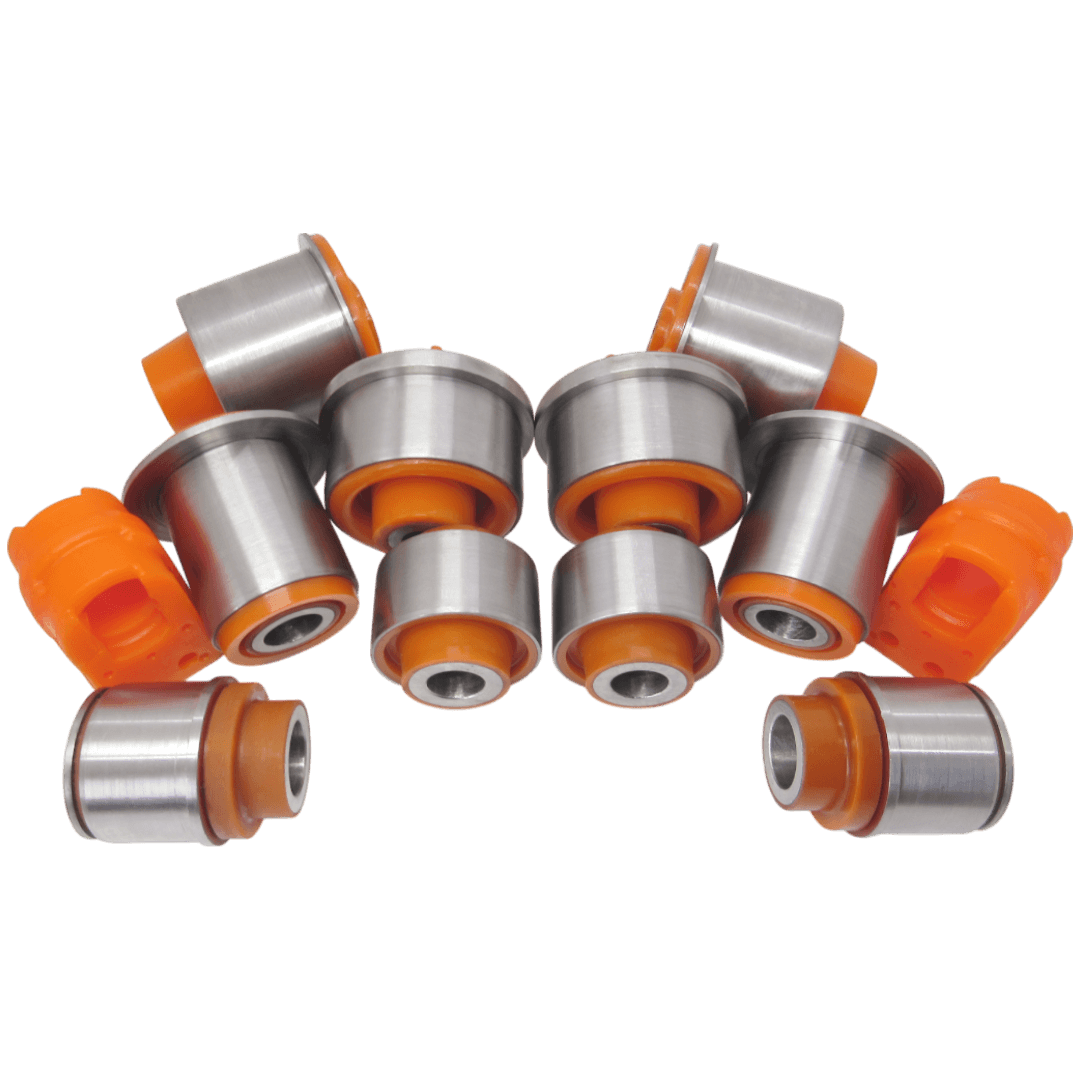 Polyurethane front and rear suspension kit Renault Fluence 2009-: 48 08 000 03R, 82 00 589 986, 55 04 453 44R, A 415 352 08 00, 55 04 409 23R, 82 00 380 965, 77 01 479 190, 55 04 475 17R, RNAB-FLR, 55 04 500 07R, 55 04 400 43R, RNAB-014, 545601684R, 6040205623, 60933087, 545006560R, 54501-6101R, 54 50 168 38R, 545000399R, 54 50 161 01R, 2254012, 562172, RESB8332, RNAB011, 545014055R, 545007549R, 545015167R, 55015824R, 545009207R, 545016838R, 545018194R, 545008682R, 545006711R, 54501-6412R, 54 50 034 72R, 54 61 200 07R, RNSB-SCIIIF, 54 61 200 05R, RNSB-MEGIIIF, 54 61 200 09R, 54 61 273 71R, 54 40 105 79R, 54 40 193 21R, 54 40 105 07R, RNABMEGF, 544640015R, 544016787R, 544014599R, 544012717R, 544016171R, 544016798R, 544015243R, 544017250R, 544017928R, 544019725R, 544640005R, 544010250R, 544668055R, 544014273R, RNAB-004 wholesale from PolyPro.