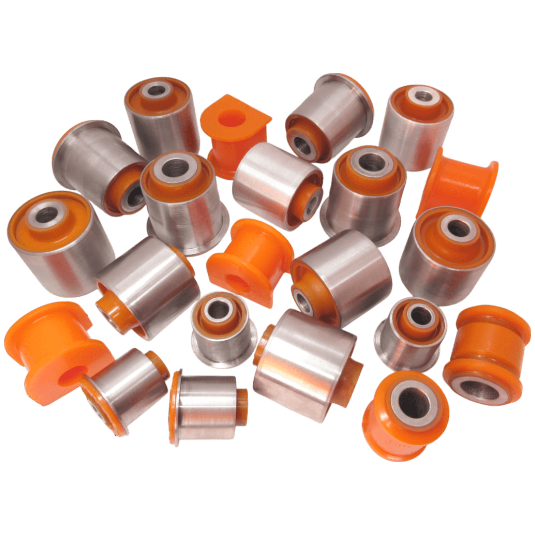 Polyurethane front and rear suspension kit Kia Sorento 2002-2009: KAB-017, 55290 3E002, 55290 3E000, 55290 3E001, KAB-015, 55270 3E000, 55221 4H000, 55270 4H100, 55270 4H000, KAB-016, 55280 3E000, 55280 3E001, KAB-014, 55620-3E000, 55620-4H000, KAB-012, 556303E000, 55630-4H000, 55530 3E020, KSB-SORR, 54480-3E002, 54580 3E100, K07BSHPH04373, CB-K046, KAB-010, 1311CBBAH3, CBK046, 77-00197-SX, PXCBB-003B, 12-06-2333, 516342, B8090, KI0106RP, 545803E100, KAB010, 545803E002, 548303E020, 548303E030, 548303E000, 548302E200, KSBSORF30, 55280 3E002 wholesale from PolyPro.
