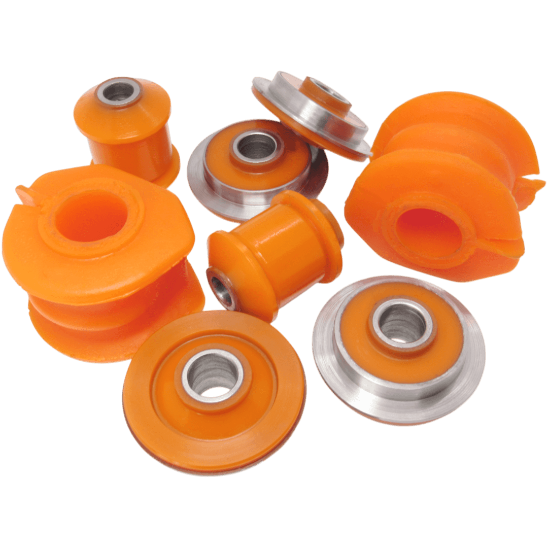 Polyurethane front suspension kit Ford Scorpio 1985-1994: 1656752, 6144628, 85GB5493AB, 88GB5493AA, 88GB5493AB, 85BB3078AB, 1500031, 1 656 752, 6 144 628, 85GB-5493-AB, 88GB-5493-AA, 88GB-5493-AB, 85BB-3078-AB, 5060009, 6192705, 85GB3063AC, 85GB3063AB, 1632679, 1632769, 85GB3078AB, 85BB3078AB, 85BB3078AC, 5 060 009, 6 192 705, 85GB-3063-AC, 85GB-3063-AB, 1 632 679, 1 632 769, 85GB-3078-AB, 85BB-3078-AB, 85BB-3078-AC, 1630507, 85GB5484DA, 6 143 189, 6 152 415, 6175960, 83BB5484BH, 85GB-5484-CA, 85GB-5484-EA wholesale from PolyPro.