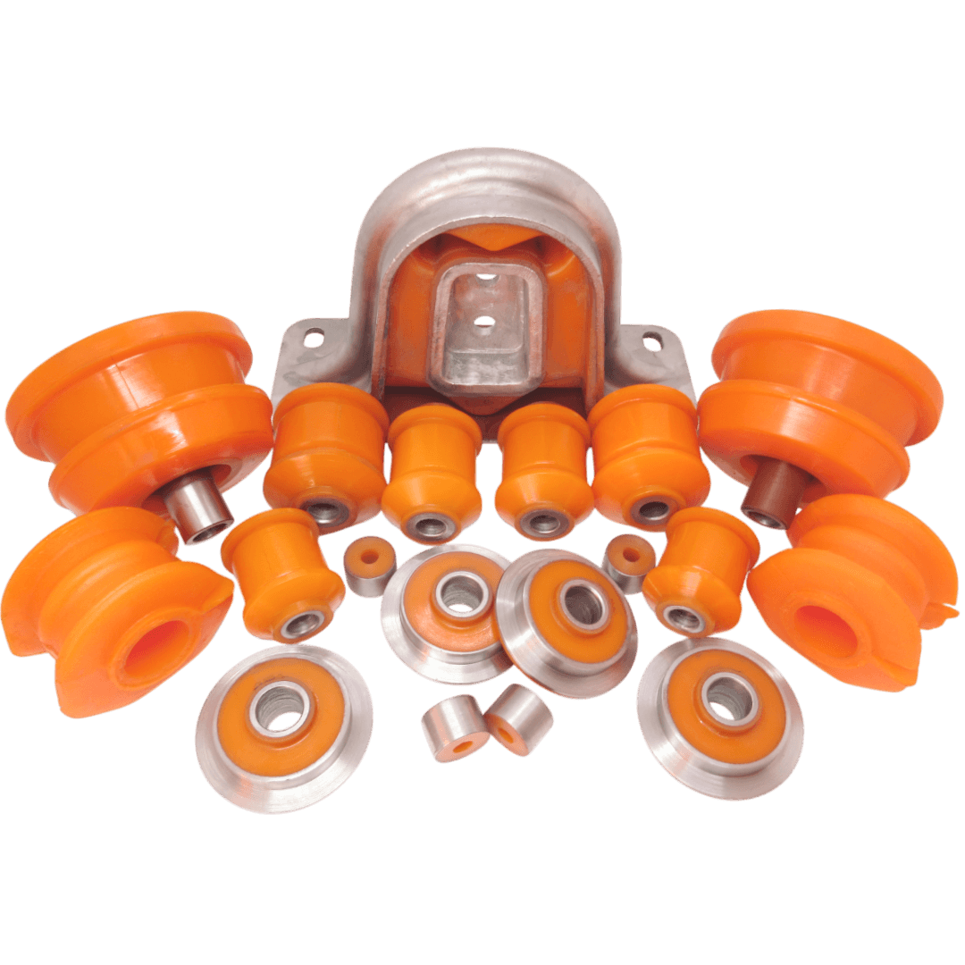 Polyurethane front and rear suspension kit Ford Scorpio 1985-1994: 1656752, 6144628, 85GB5493AB, 88GB5493AA, 88GB5493AB, 85BB3078AB, 1500031, 1 656 752, 6 144 628, 85GB-5493-AB, 88GB-5493-AA, 88GB-5493-AB, 85BB-3078-AB, 5060009, 6192705, 85GB3063AC, 85GB3063AB, 1632679, 1632769, 85GB3078AB, 85BB3078AB, 85BB3078AC, 5 060 009, 6 192 705, 85GB-3063-AC, 85GB-3063-AB, 1 632 679, 1 632 769, 85GB-3078-AB, 85BB-3078-AB, 85BB-3078-AC, 1630507, 85GB5484DA, 6 143 189, 6 152 415, 6175960, 83BB5484BH, 85GB-5484-CA, 85GB-5484-EA, 83BB5K817BA, 6141919, 05622, 87225A, 6 122 049, 6122049, 83BB-5K653-AC, 83BB5K653AC, 301461, 83BB-5A638-AA, 1613164, 77FB-5C492-AA, 7 230 366, 6 046 484, 95GB5K818AB, 6 175 354, 85gb-5k818-ab, 83BB5K818AE, 1 640 414 wholesale from PolyPro.