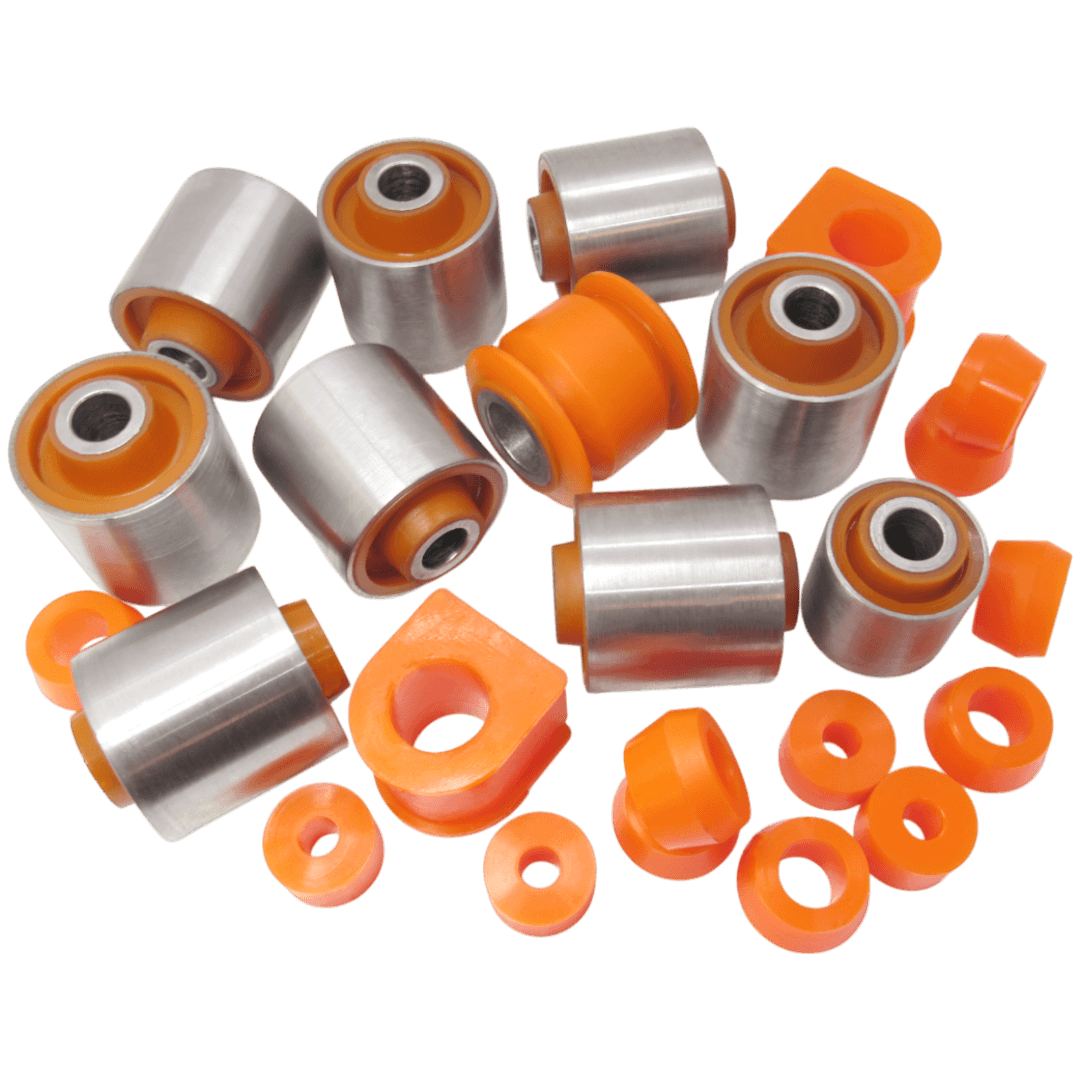 Polyurethane rear suspension kit Nissan Terrano 1987-1995: NAB-071, NAB071, NAB-41G, NAB41G, 550460F000, 552182B100, 552182B100, 5504506J00, 550450F000, 5504511C05, 5504511C10, 55045VB010, 55045VB200, 55110VB000, 55111VB900, 55120VB002, 55120VB022, 55110VB900, 55110VC210, 55111VC210, 55110VB200, 55110VB300, 55110VB320, 5504532C00, 5511001J00, RU070, 55046-41G00, 1 954 795, 55045-11C20, 55045-41G00, 55045-0W023, 54613-7F001, 546130F001, NSB-R20R, NAB-078, 55135-11C00, 55135-0F000, 4766 814AB, 0201-078, RU-209, NS-0686, PSE1756, BH22101, 2-06-5571, 2-06-557, NAB-073, NAB078, 5513511C00, 551350F000, 4766814AB, NAB073, 55130-0F500, NAB-079, 55135-0W000, 55135-0F001, 55135-88G00, 5513588G05, NSB-C23, 56119-32201, 56119-V6000, 56119-0F000, 56119-U8600, 56119-9C000, MR476595, MR344624, MR485494, 546166A0A1, 4056A161, MR241349, 52316692000, MR954887, 5461201P00, 071028775, 52316692010, 5612518000, A212906025, MB241974, MR954888, MR392730, MSB736, MB598098, UH7134152, 9094801002, 56112A0100, 5484138000, 5611290J00, UH7134136, UH7134710, S41A34710, 90948T1002, 561124Z000, 30870317, 9094801061, 4881726010, 124334153, 0K63K28775, 561120F000, 56112V0100, 56112BM400, 56112A0100B, 1954807, MB598097, MB185476, MR555883, MR296507, MB831039, MB912655, MB598327, 4056A053, MR586053, MB831559, 0932010024, mr465000, MR392730, 0423DGF, 4056A191 wholesale from PolyPro.