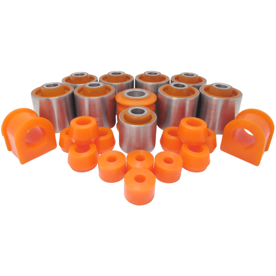 Polyurethane rear suspension kit Nissan Terrano 1987-1995: NAB-071, NAB071, NAB-41G, NAB41G, 550460F000, 552182B100, 552182B100, 5504506J00, 550450F000, 5504511C05, 5504511C10, 55045VB010, 55045VB200, 55110VB000, 55111VB900, 55120VB002, 55120VB022, 55110VB900, 55110VC210, 55111VC210, 55110VB200, 55110VB300, 55110VB320, 5504532C00, 5511001J00, RU070, 55046-41G00, 1 954 795, 55045-11C20, 55045-41G00, 55045-0W023, 54613-7F001, 546130F001, NSB-R20R, NAB-078, 55135-11C00, 55135-0F000, 4766 814AB, 0201-078, RU-209, NS-0686, PSE1756, BH22101, 2-06-5571, 2-06-557, NAB-073, NAB078, 5513511C00, 551350F000, 4766814AB, NAB073, 55130-0F500, NAB-079, 55135-0W000, 55135-0F001, 55135-88G00, 5513588G05, NSB-C23, 56119-32201, 56119-V6000, 56119-0F000, 56119-U8600, 56119-9C000, MR476595, MR344624, MR485494, 546166A0A1, 4056A161, MR241349, 52316692000, MR954887, 5461201P00, 071028775, 52316692010, 5612518000, A212906025, MB241974, MR954888, MR392730, MSB736, MB598098, UH7134152, 9094801002, 56112A0100, 5484138000, 5611290J00, UH7134136, UH7134710, S41A34710, 90948T1002, 561124Z000, 30870317, 9094801061, 4881726010, 124334153, 0K63K28775, 561120F000, 56112V0100, 56112BM400, 56112A0100B, 1954807, MB598097, MB185476, MR555883, MR296507, MB831039, MB912655, MB598327, 4056A053, MR586053, MB831559, 0932010024, mr465000, MR392730, 0423DGF, 4056A191 wholesale from PolyPro.