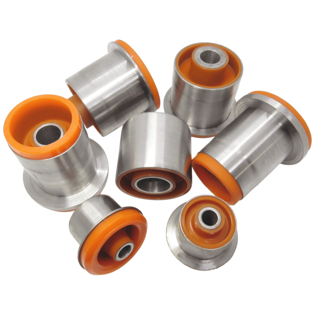 Polyurethane bushings rear subframe kit Infiniti Fx 2009-2013: NAB-209, 55476-AR002, 55476-7S000, 55476-AG001, 55476-AG002, 55476-AG003, 55476-AR003, 55476-EG000, NAB346, 55400EH30B, 554001CB0E, 55400CM80B, 554001CB0C, 554001CB0D, 55400CL60A, 55400EH30D, 55400CM81B, 55400EH30A, 55400-CM81A, 55400-CL00A, 55400-CG000, NAB345, 55400-AM00A, 55400-AM001, 55400-AM000, 55442-JK000, 55442-EC000, 55440-AL510, 55400-EJ91A, 55400-CD02A, 55400-CD020, 55400-EJ91B, Nab-303, 55440-JA000, 55440-JP00A, 55400-1CB0E, 55400-JN00A, RFR3011, RGR3041, RRR3011, YF22033, Nab303, 55440JA000, 55440JP00A, 554001CB0E, 55400JN00A, 55400-JN20B, 55400-JP20A, 55400JP20C wholesale from PolyPro.