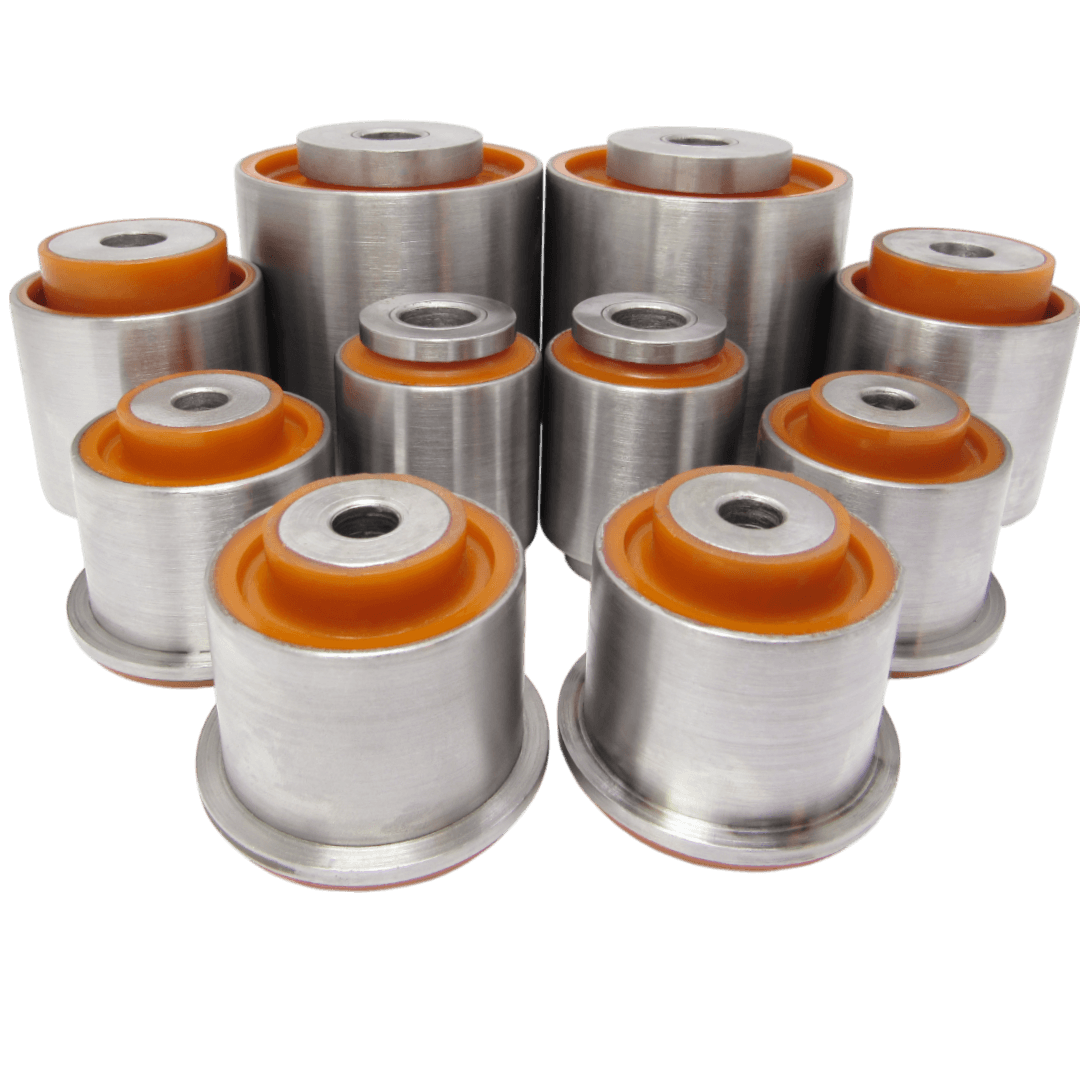 Polyurethane front suspension kit Cadillac CT6 2016-2023: 22927215, 22927216, 84008403, 84008404, 84245540, 84245542 wholesale from PolyPro.
