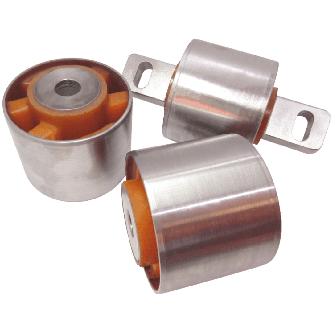 Polyurethane bushings rear gear kit  Merсedes Vito W639 2003-2014: BZAB055, A6393506101, A6393500842, A6393530347, A6393500542, A6399880410, BZAB-054, A6393500086, A6393500485, A6393500385, A6399880310, A 639 350 05 85 wholesale from PolyPro.